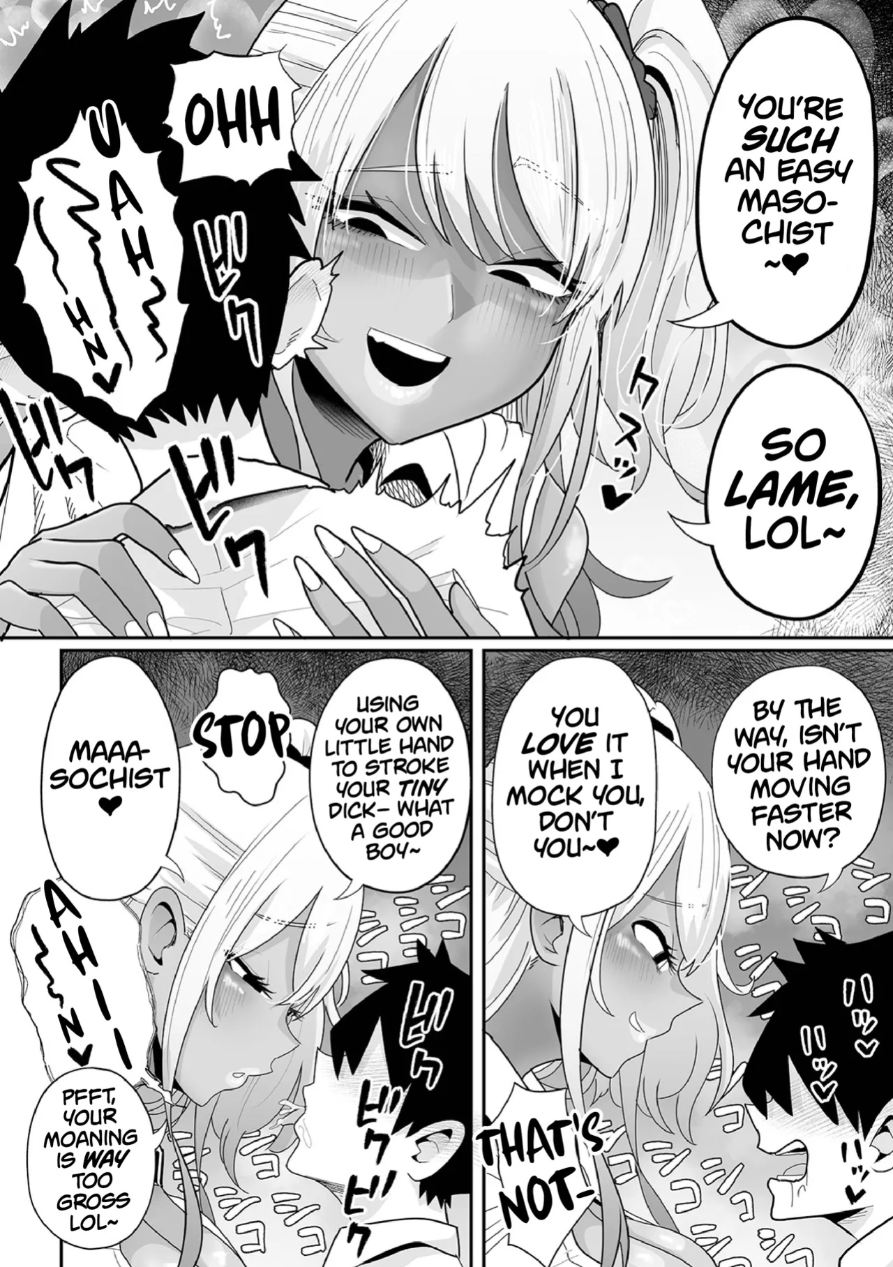 [Tebasaki Chikin] Big and Sexy Gyaru Part 1 | Dekakute Eroi Gyaru Zenpen (Dekajo! Vol.2)