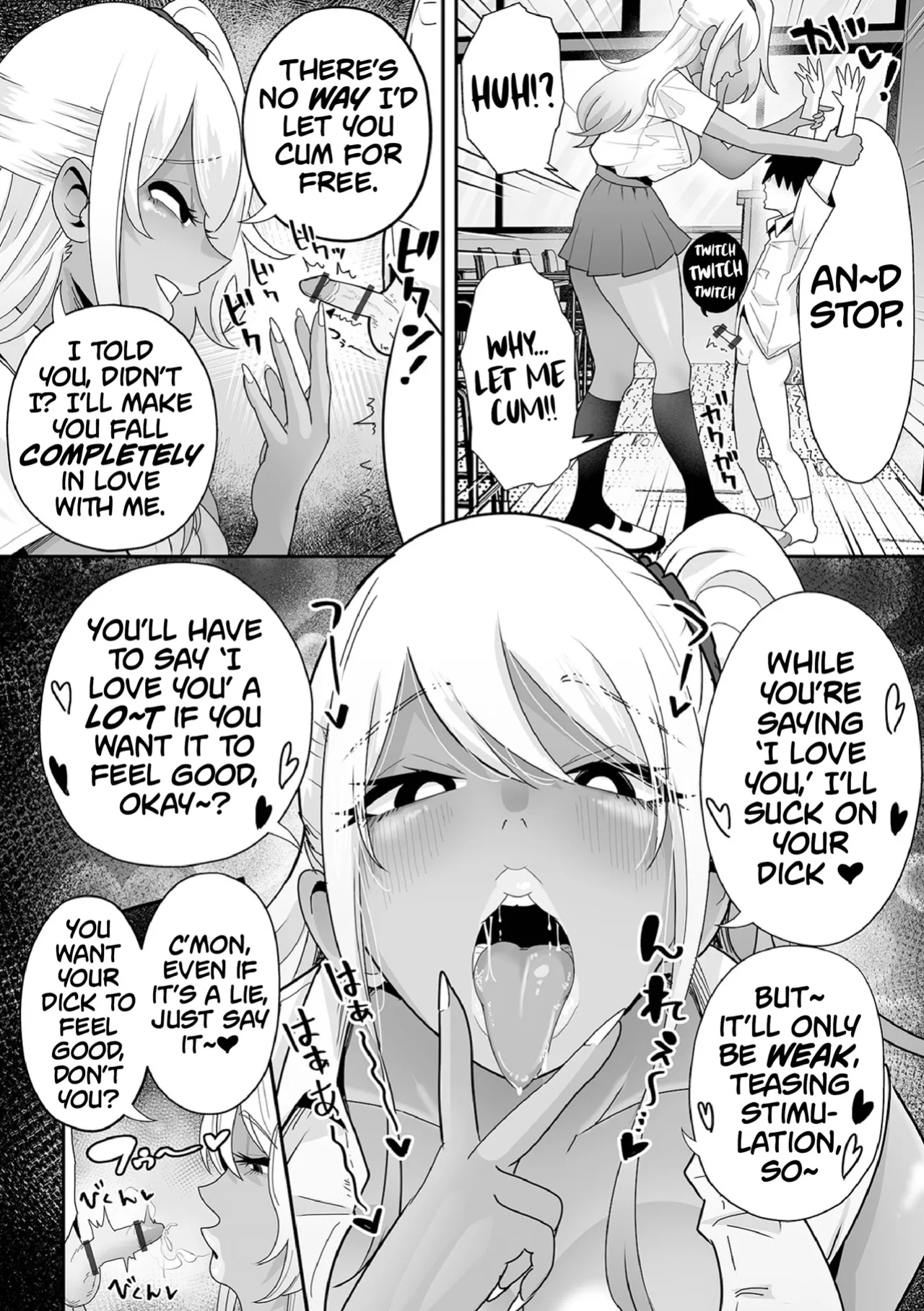 [Tebasaki Chikin] Big and Sexy Gyaru Part 1 | Dekakute Eroi Gyaru Zenpen (Dekajo! Vol.2)