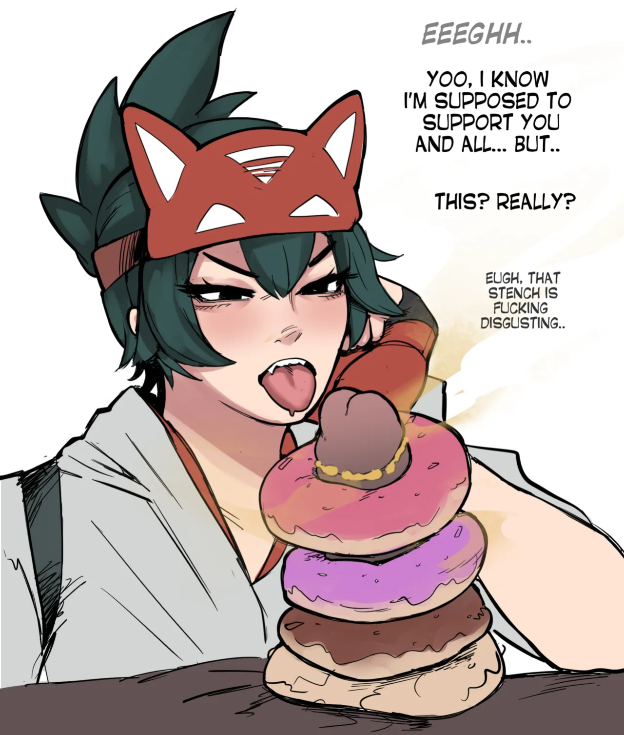 [Ocerius] Kiriko Stacking Donuts on It (Overwatch)