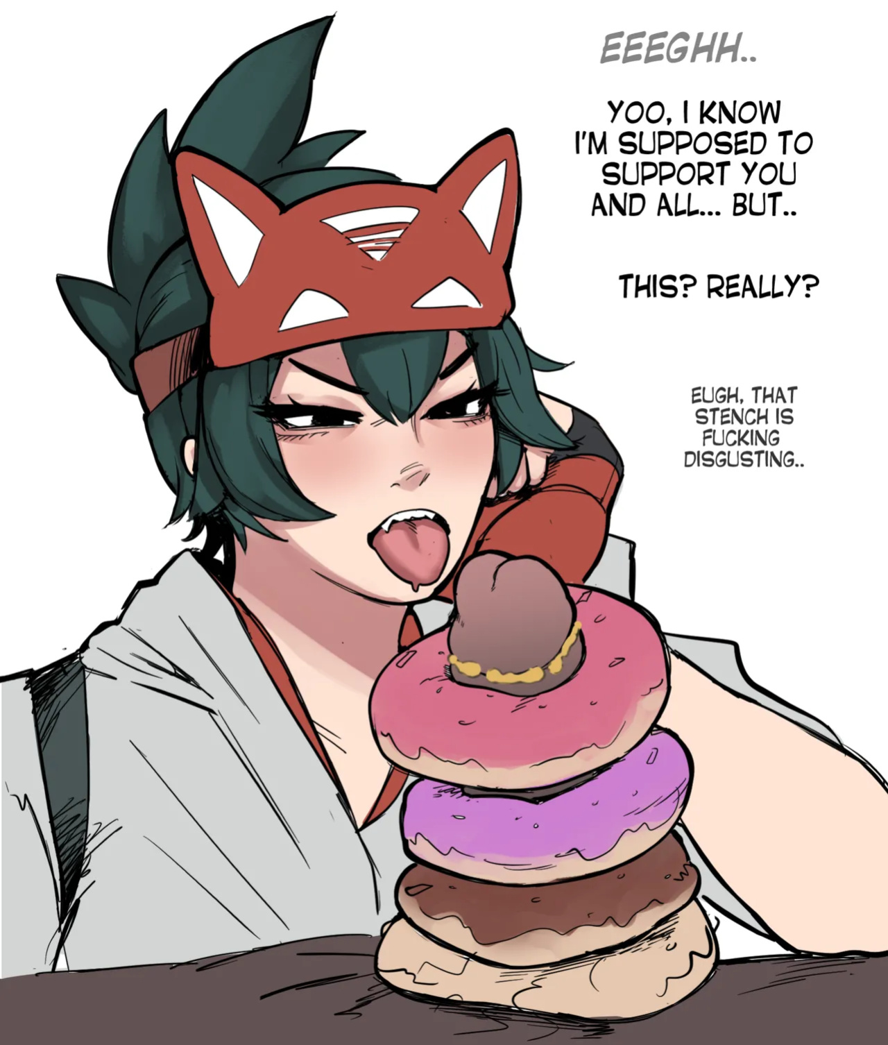 [Ocerius] Kiriko Stacking Donuts on It (Overwatch)