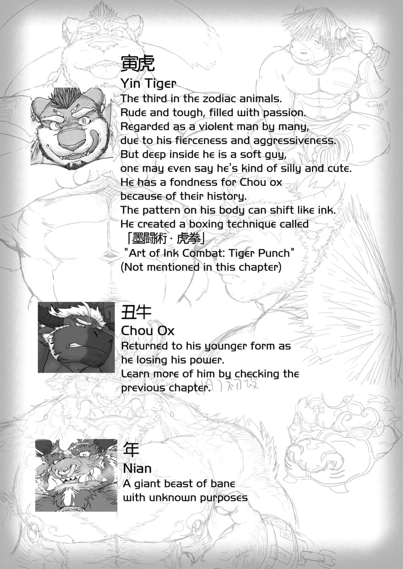 [Renoky] 12 zodiacal animals 1-4