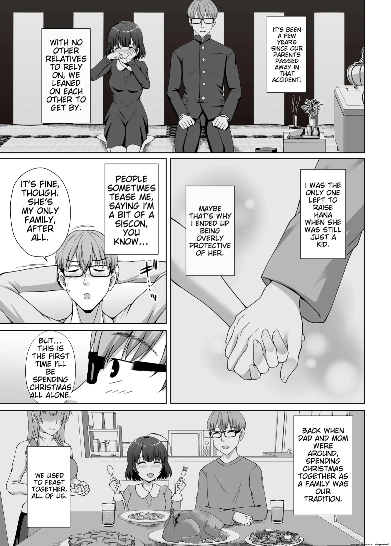 [Taishou Romanesque (Toono Suika)] Imouto ga Asagaeri shita Christmas ~Teshio ni Kaketa Imouto wa Yarichin Kareshi ni Sei no Roku Jikan Kotteri Dakareteita~