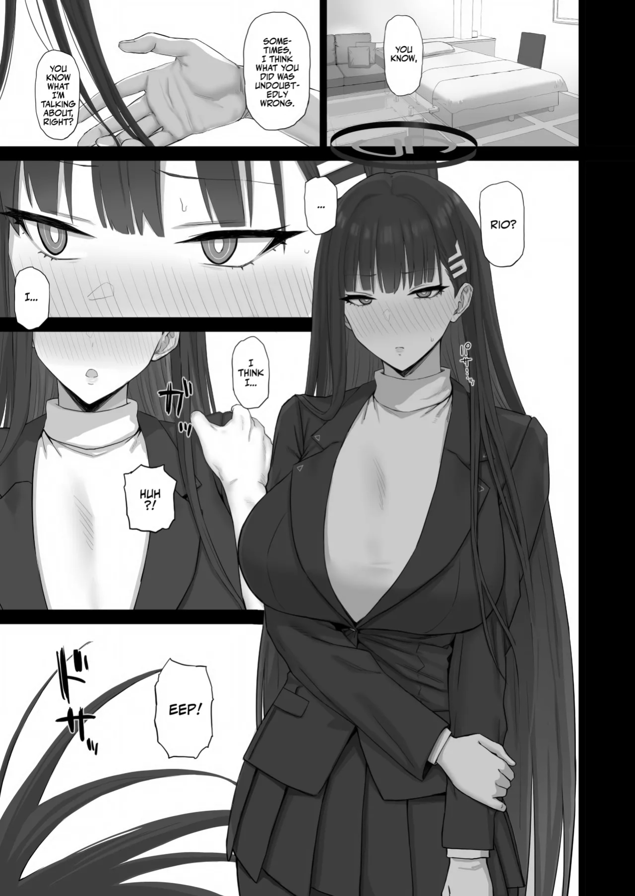 [Gomuhachi (Gomu)] Kore ga Otona no Shazai Jutsu | Rio's Sexpology (Blue Archive) [Team Rabu2]