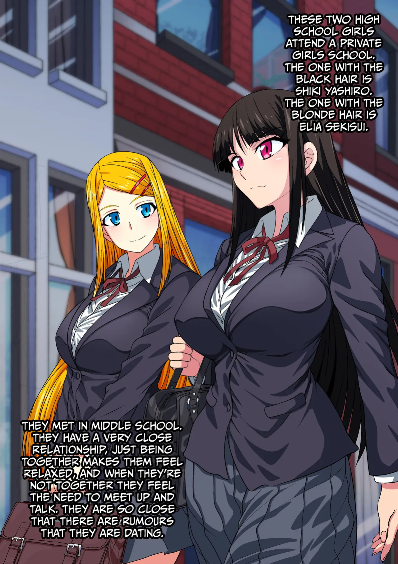 [Tsutakazura Mau Mau (Zassyu 2-gou)] A Tale of Friendship Between Girls in School Uniforms (ENG) =TB=