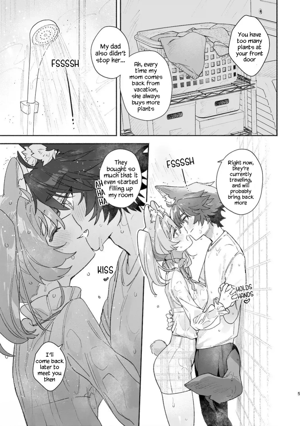 [UsachanGET] ♂ ga uke. Usagi-chan × ōkami-kun 2 | ♂ is the bottom. Rabbit-chan x Wolf-kun 2 [Lunaslurp]