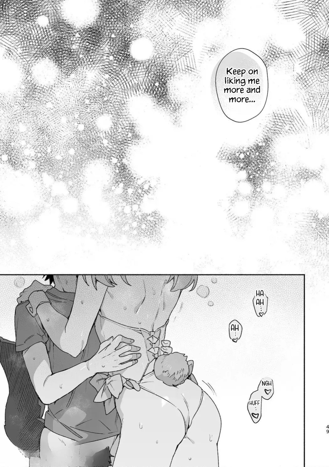 [UsachanGET] ♂ ga uke. Usagi-chan × ōkami-kun 2 | ♂ is the bottom. Rabbit-chan x Wolf-kun 2 [Lunaslurp]