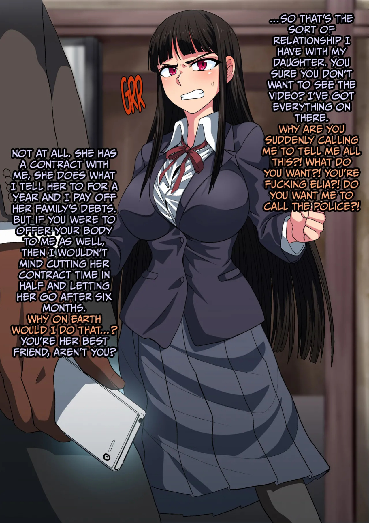 [Tsutakazura Mau Mau (Zassyu 2-gou)] Seifuku Shoujo Yuujou Tanshi - Kyonyuu JK Nakayoshi Combi o Chuunen Oyaji ga Zettai Fukujuu Sex | A Tale of Friendship Between Girls in School Uniforms =TB=