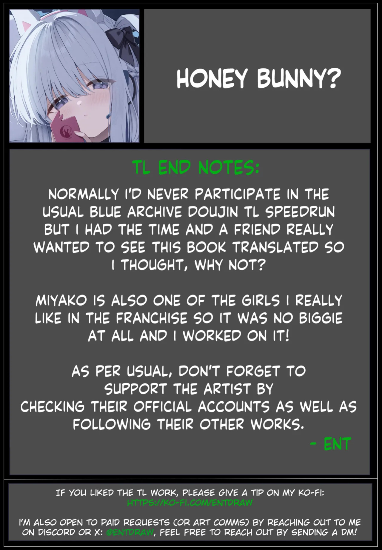 [HIGH:LAND (Takashima Shoa)] Honey Bunny? (Blue Archive) [Entropy]