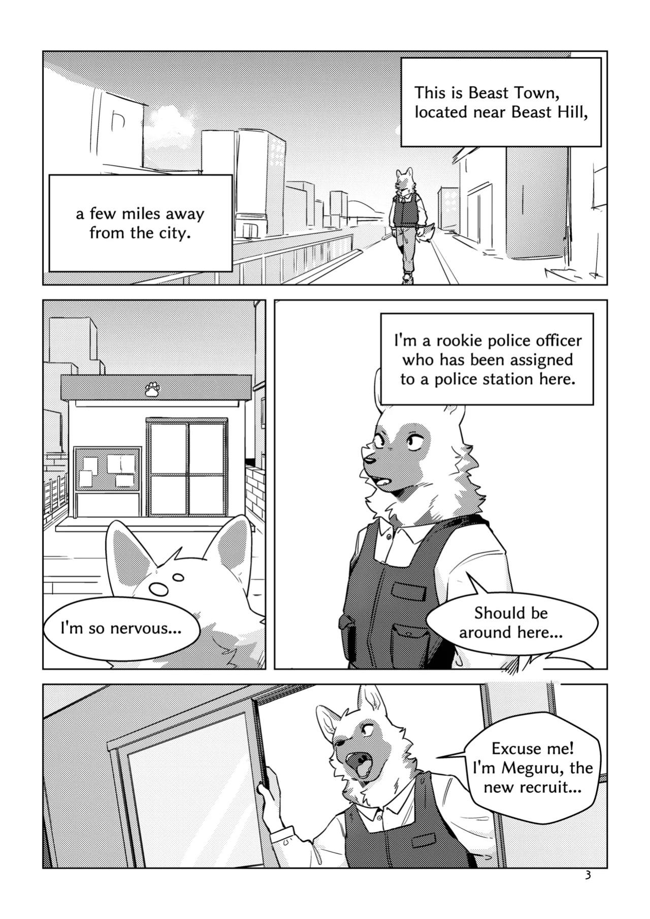(Kansai Kemoket 9) [Uro0000] The other side of Beast Town Volume 1