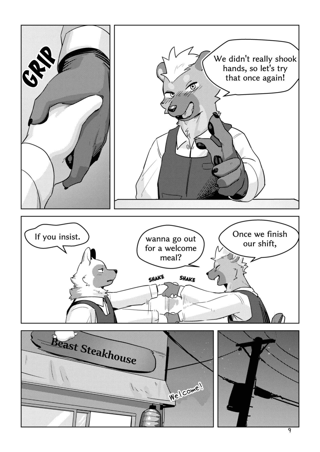 (Kansai Kemoket 9) [Uro0000] The other side of Beast Town Volume 1
