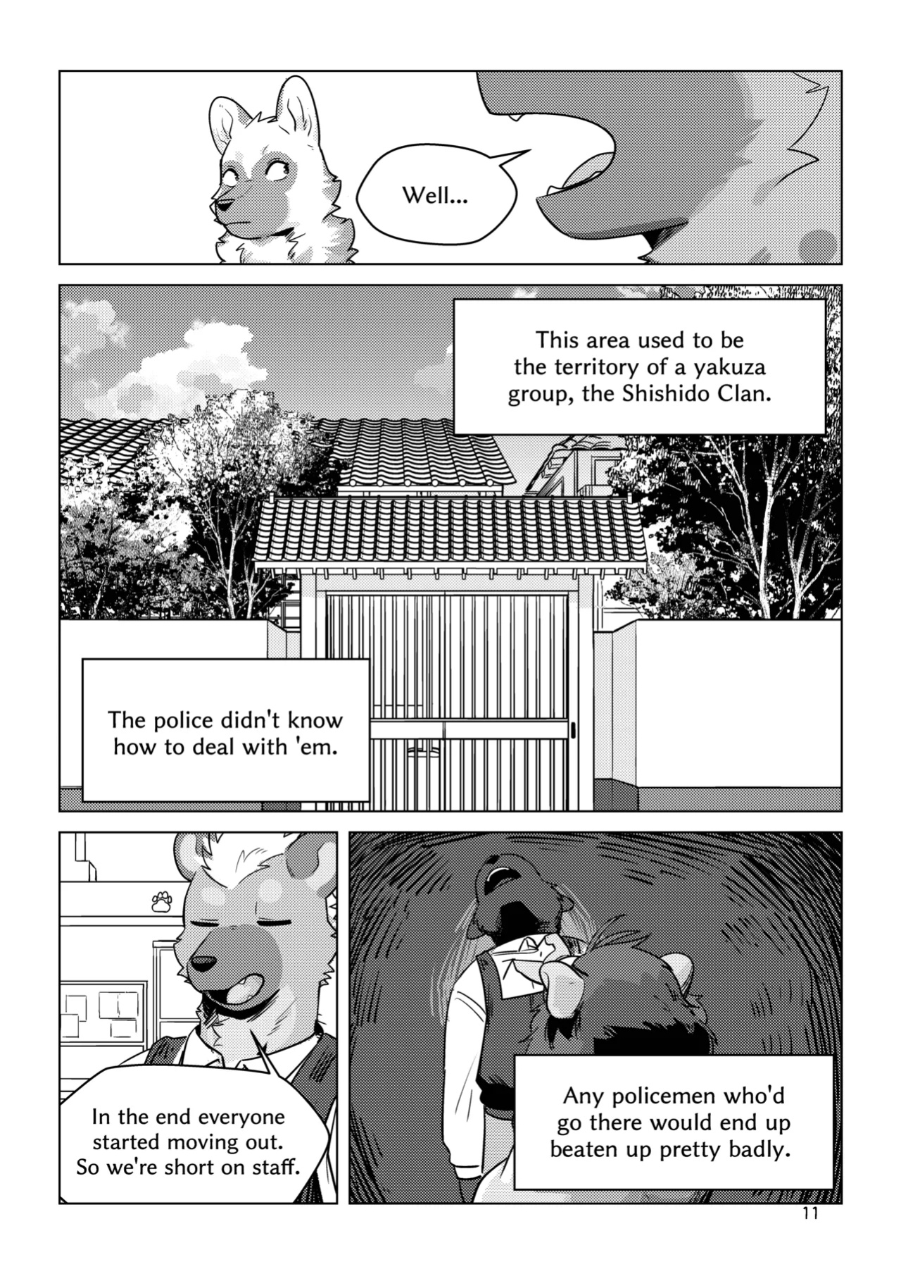 (Kansai Kemoket 9) [Uro0000] The other side of Beast Town Volume 1