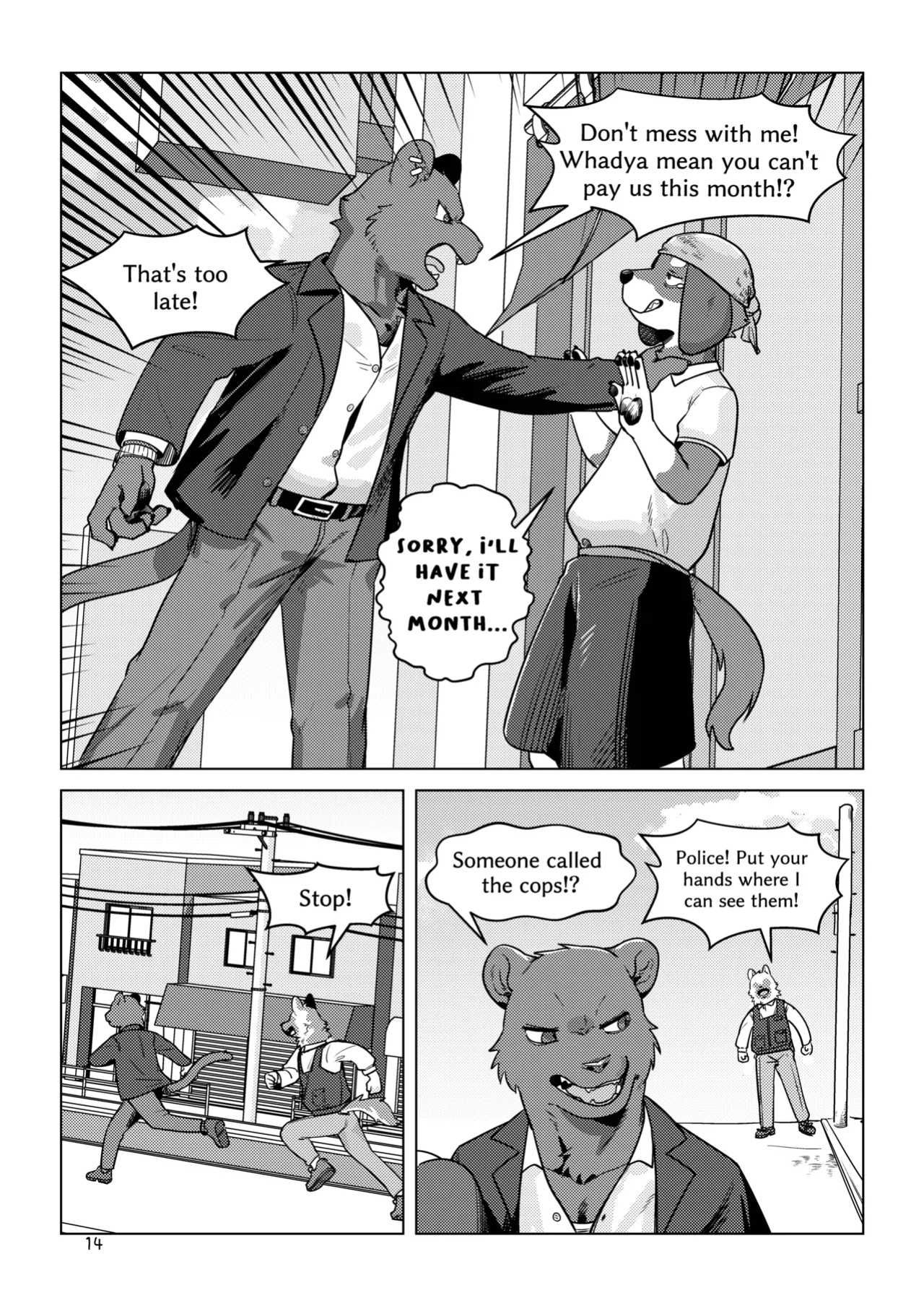 (Kansai Kemoket 9) [Uro0000] The other side of Beast Town Volume 1
