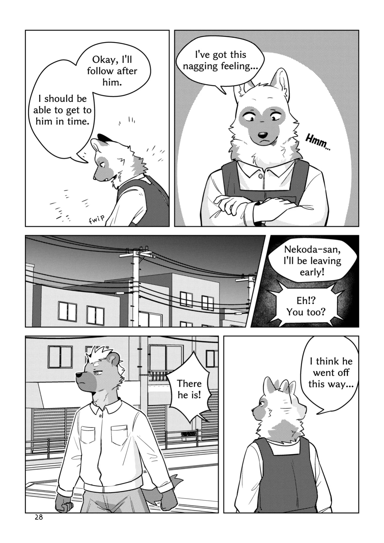 (Kansai Kemoket 9) [Uro0000] The other side of Beast Town Volume 1