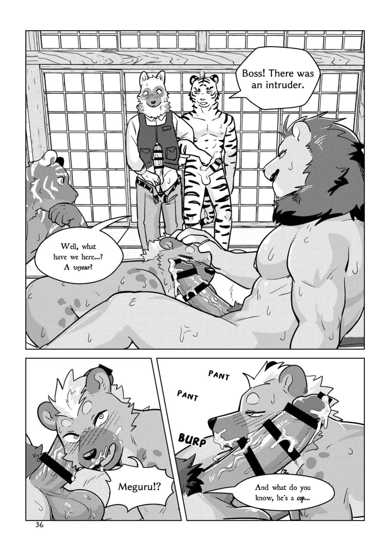 (Kansai Kemoket 9) [Uro0000] The other side of Beast Town Volume 1