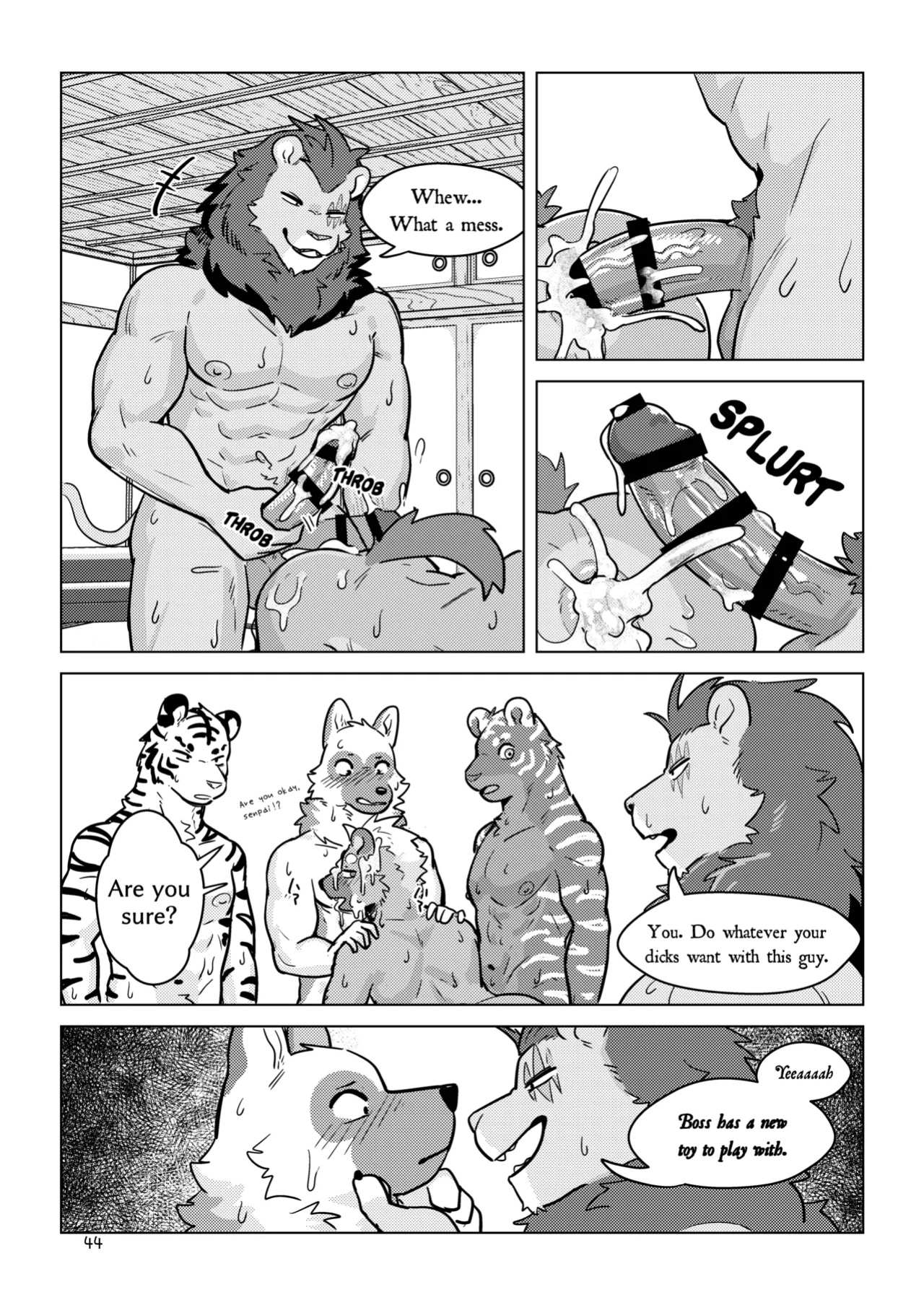 (Kansai Kemoket 9) [Uro0000] The other side of Beast Town Volume 1