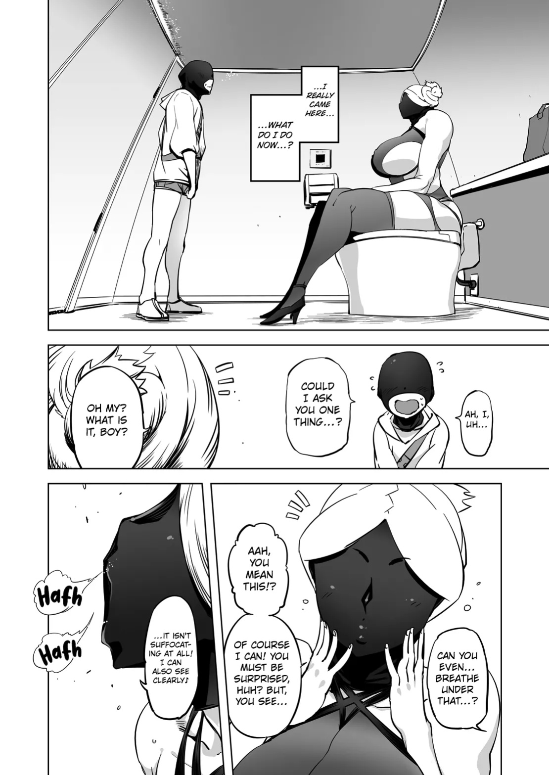 [Yuugengaisha Mach Spin (Drill Jill)] Zentou Mask Seiyoku Slave Hitozuma ○○-san 05 [Kuraudo]