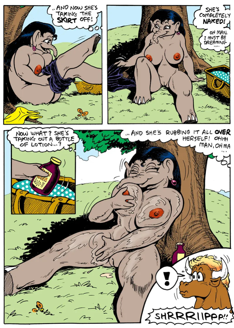 [Karno (Kjartan Arnorsson)] How Bull O'Brannon Came To Join the Animal Circus (colorized)