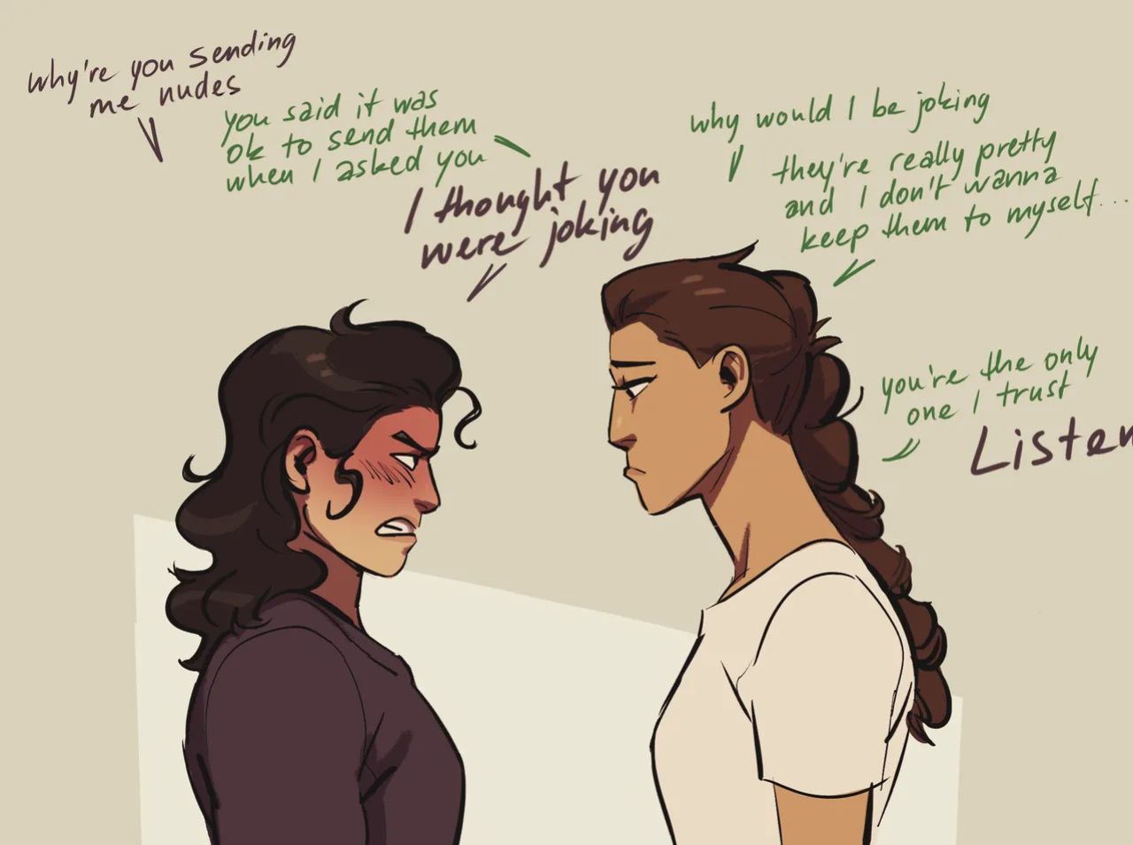Maren/ Rhabarberei OC Couples