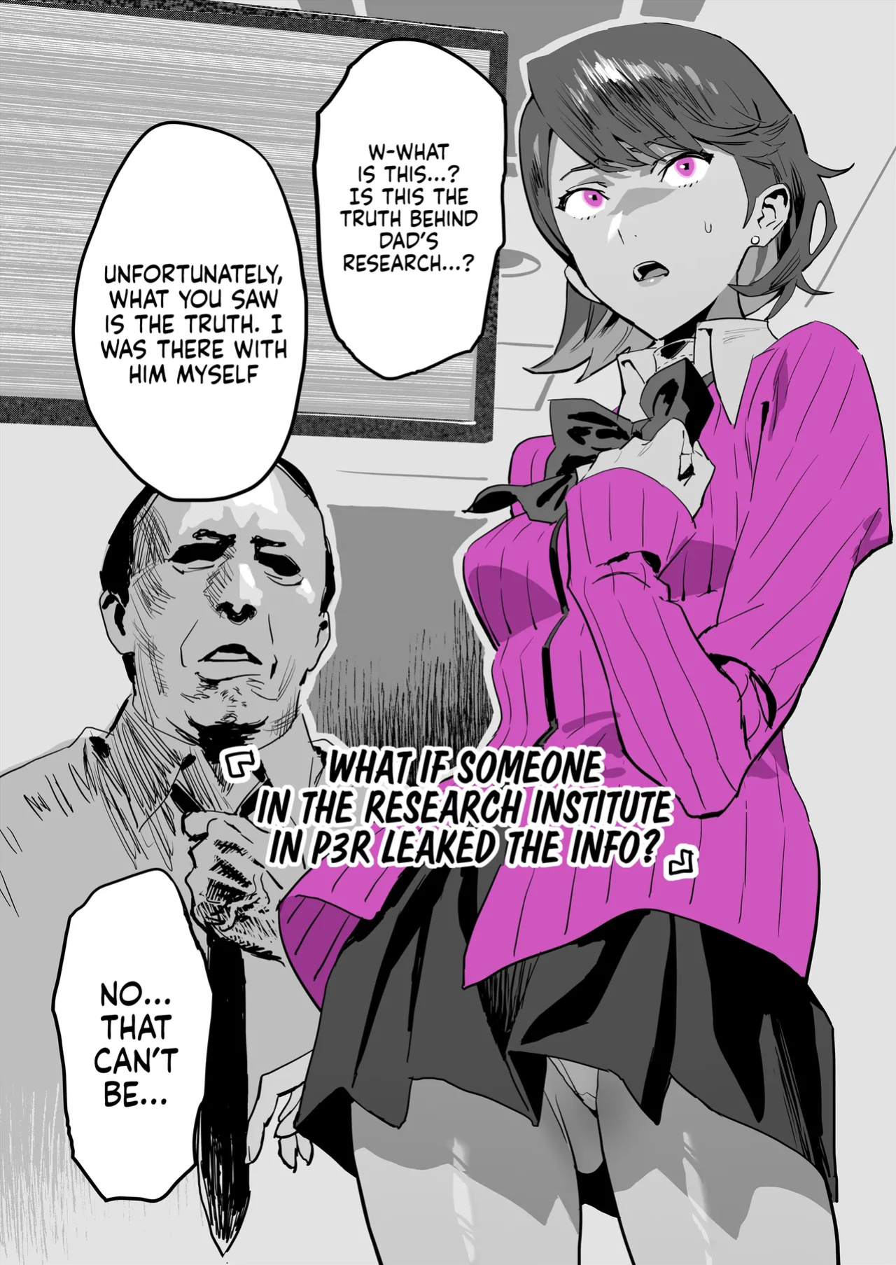 [Yukiyoshi Mamizu] Sao Yaku Chuunen × Yukaricchi | Horny Middle-Aged Man × Yuka-tan (Persona 3 Reload)