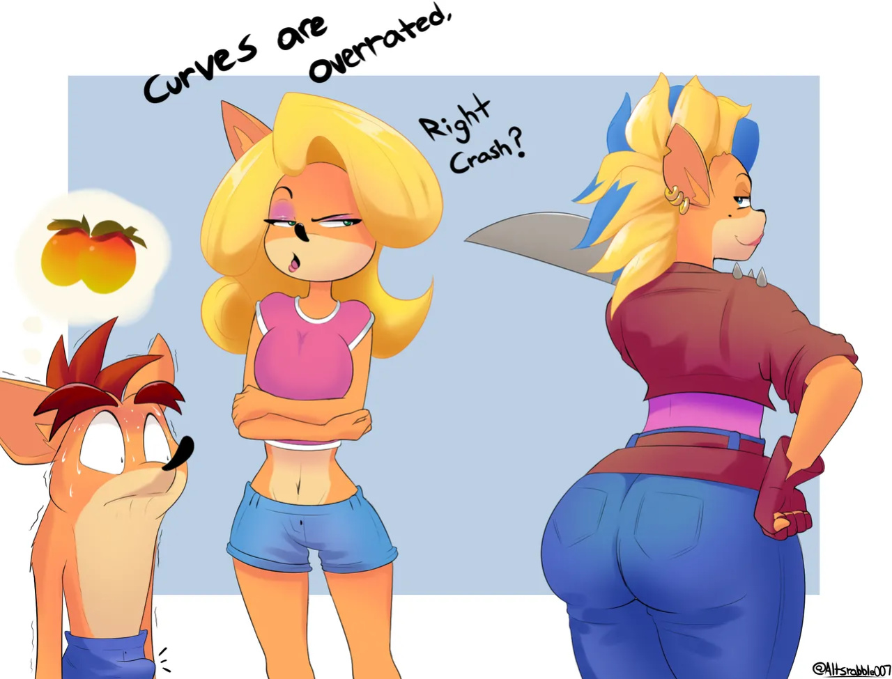 [Scrabble007] Tawna & Coco Bandicoot (Crash Bandicoot)
