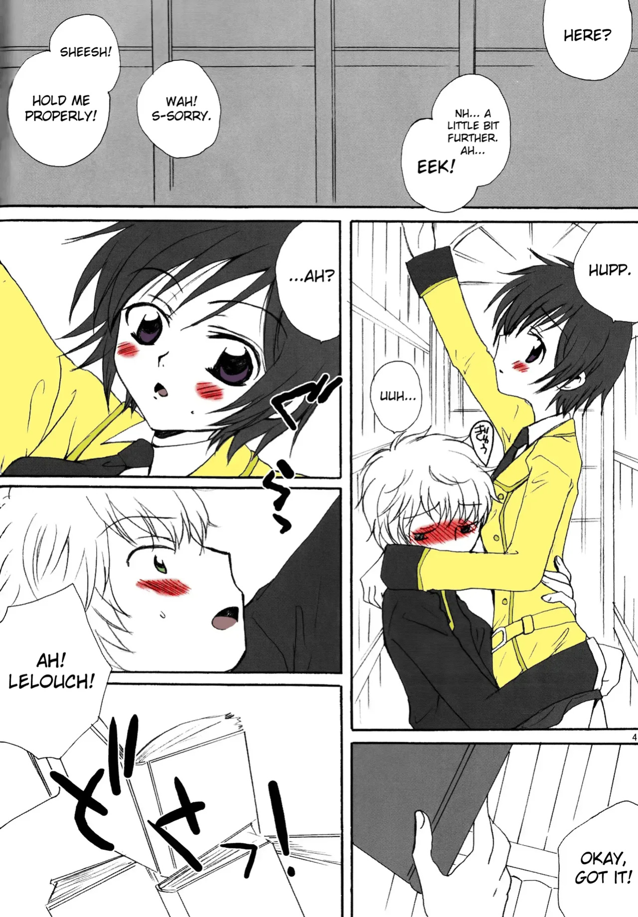 [Chikatetsu Shokudou (Masayoshi Tomoko)] Konna Lelou ga Itara Boku wa mou...!! (Code Geass: Lelouch of the Rebellion) [biribiri]