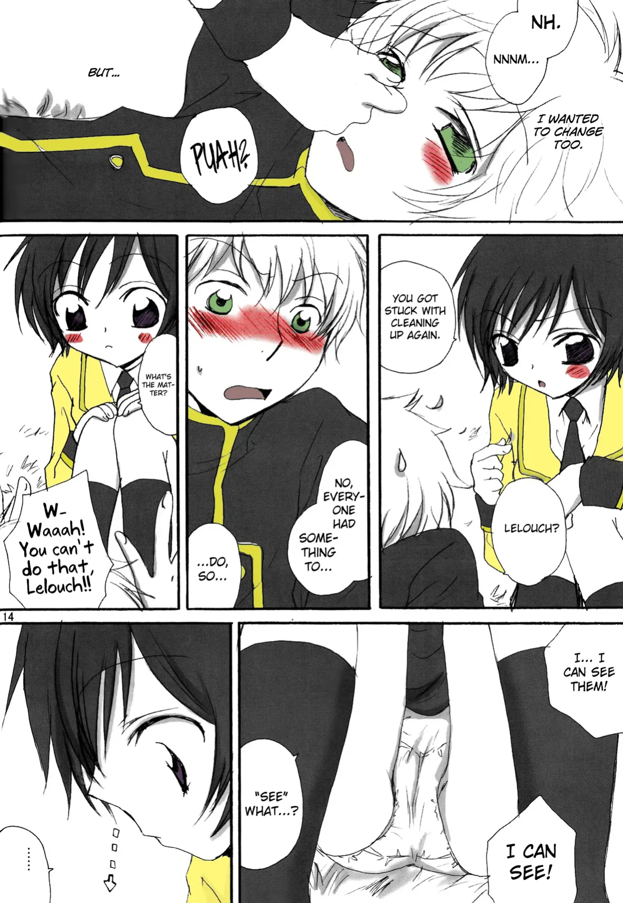 [Chikatetsu Shokudou (Masayoshi Tomoko)] Konna Lelou ga Itara Boku wa mou...!! (Code Geass: Lelouch of the Rebellion) [biribiri]