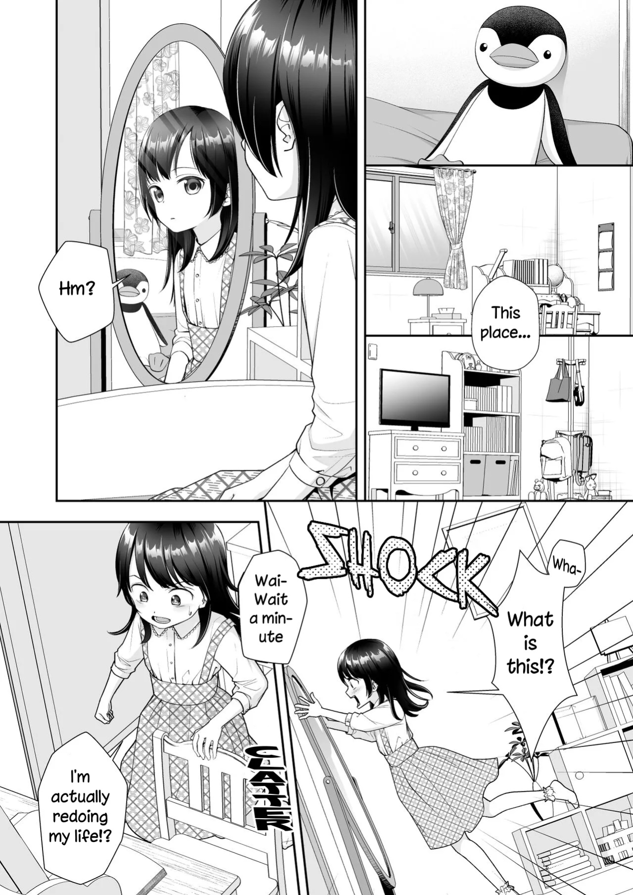 [Amuai Okashi Seisakusho (Joushi)] TS Life Redo Machine!! [Round Circle Translation Group]