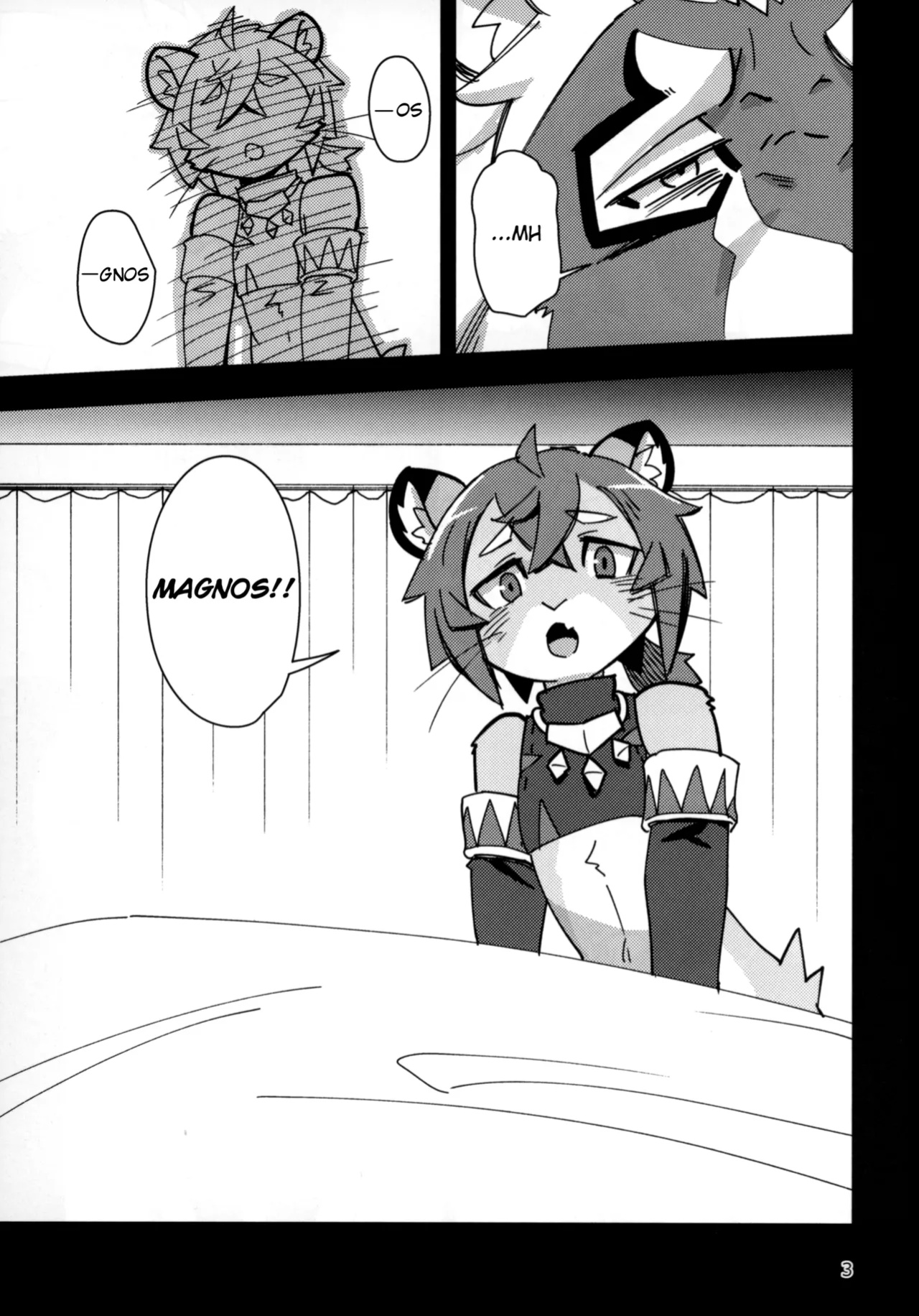(Kemoket 11) [Harugoya (Harusuke)] Shishitantan | Lion's Glare (WORLD FLIPPER) {Chin²}