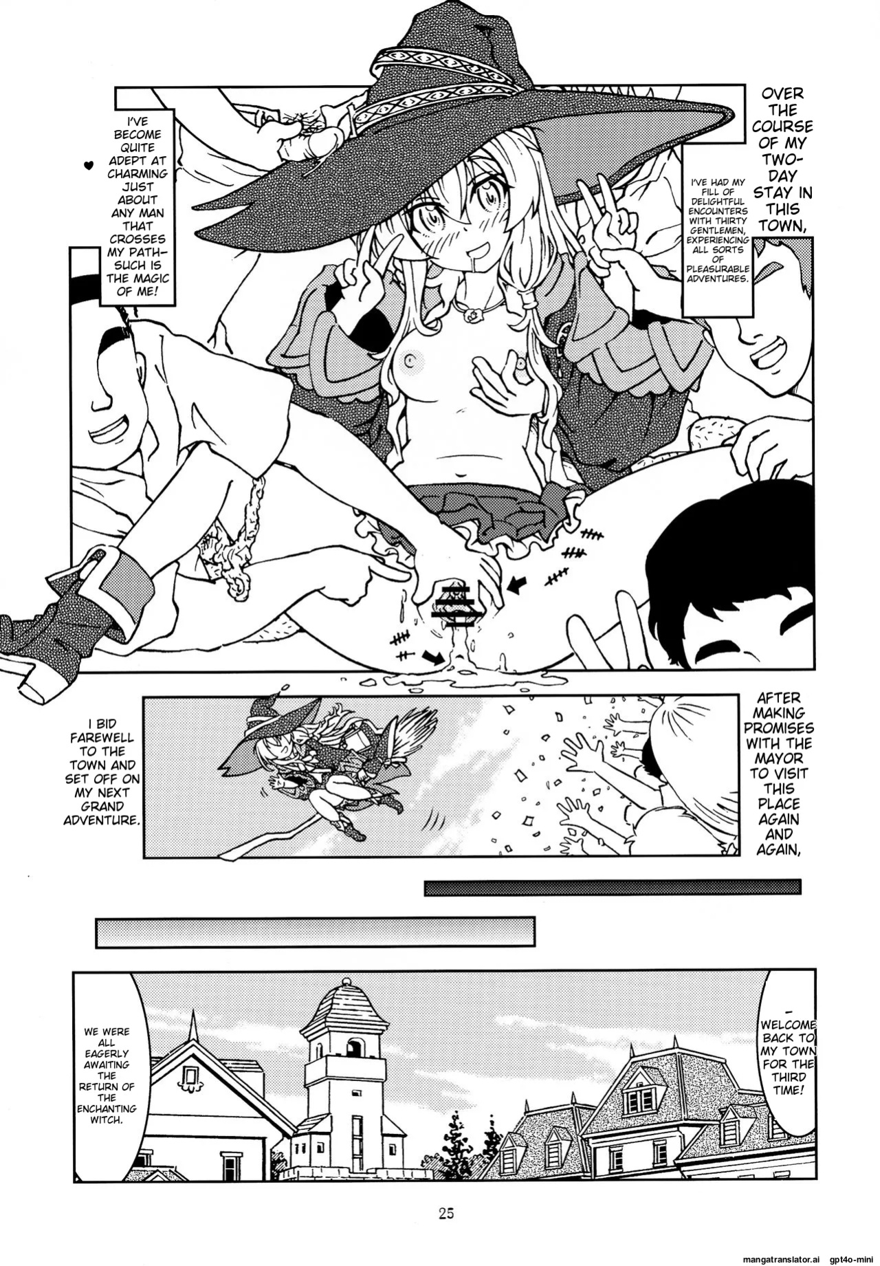 [Madakoya (Madako)] Tabitabi Nikki ni wa Shirusenakatta koto. (Majo no Tabitabi) [MTL]