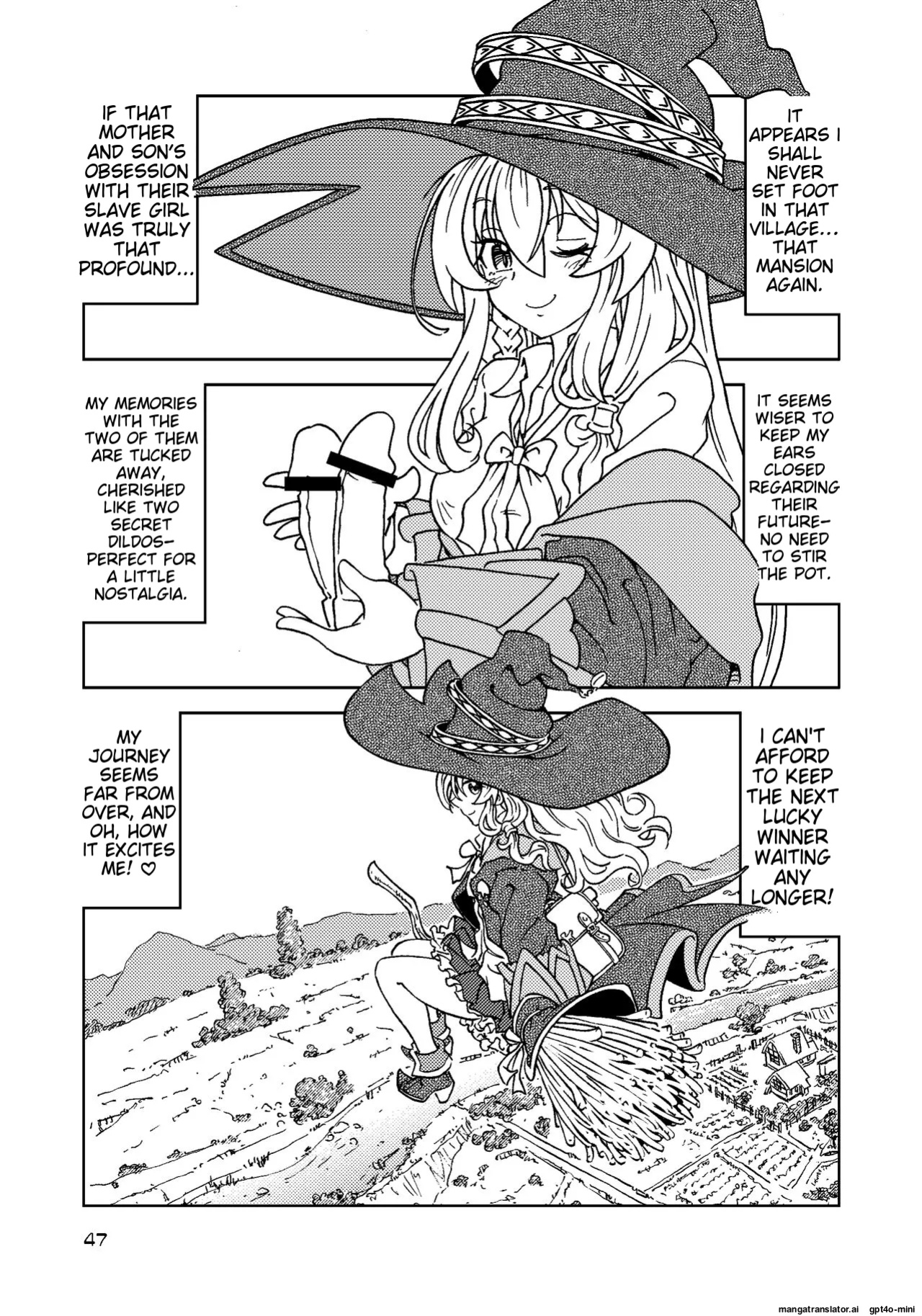 [Madakoya (Madako)] Tabitabi Nikki ni wa Shirusenakatta Koto. 5 (Majo no Tabitabi) [MTL]