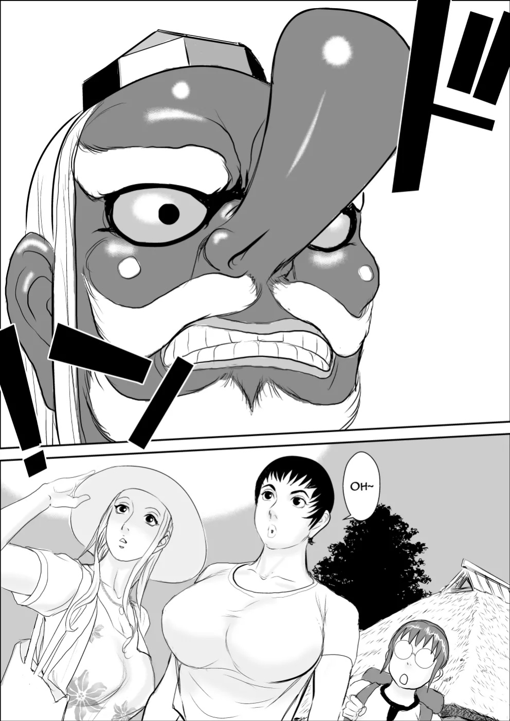 [Jinsukeya (Jinsuke)] Tengu-sama no Kamikakushi | Being Spirted Away by Tengus {Stopittarpit}