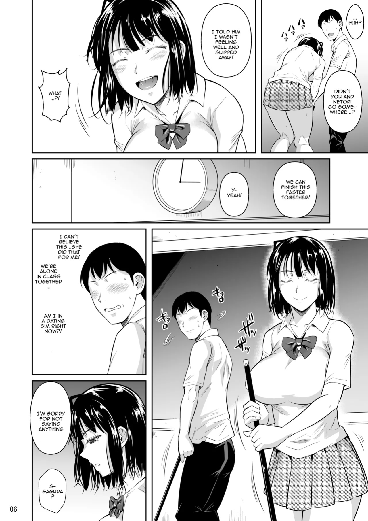 [Shoot The Moon (Fuetakishi)] Bocchi no Mob ga Tadashii Sentaku o Shite Seiso Shoujo to Tsukiau. Mochiron Sex mo Suru | A Loner Makes the Right Choices And Goes Out With a Seiso Girl. Of Course There's Sex As Well.