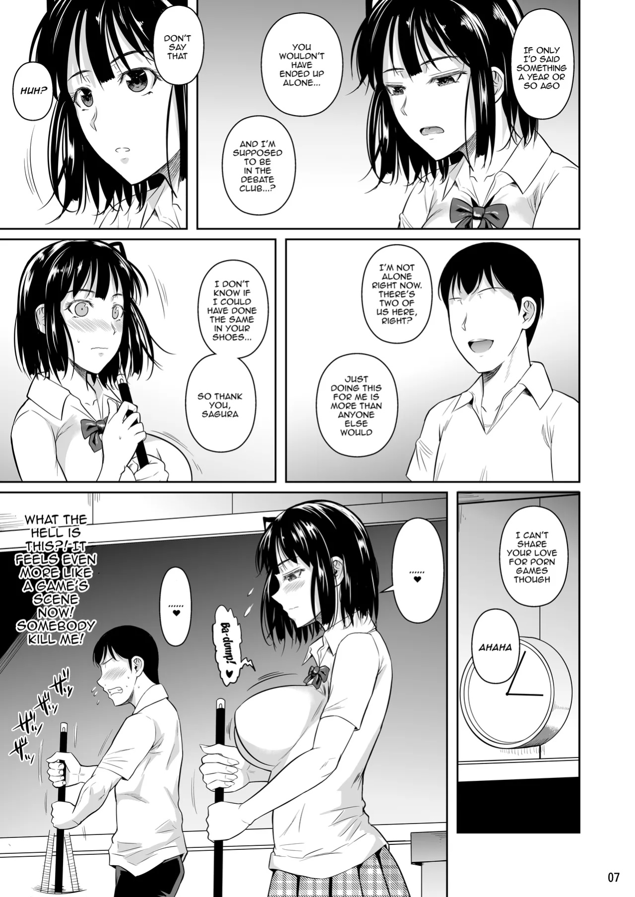 [Shoot The Moon (Fuetakishi)] Bocchi no Mob ga Tadashii Sentaku o Shite Seiso Shoujo to Tsukiau. Mochiron Sex mo Suru | A Loner Makes the Right Choices And Goes Out With a Seiso Girl. Of Course There's Sex As Well.