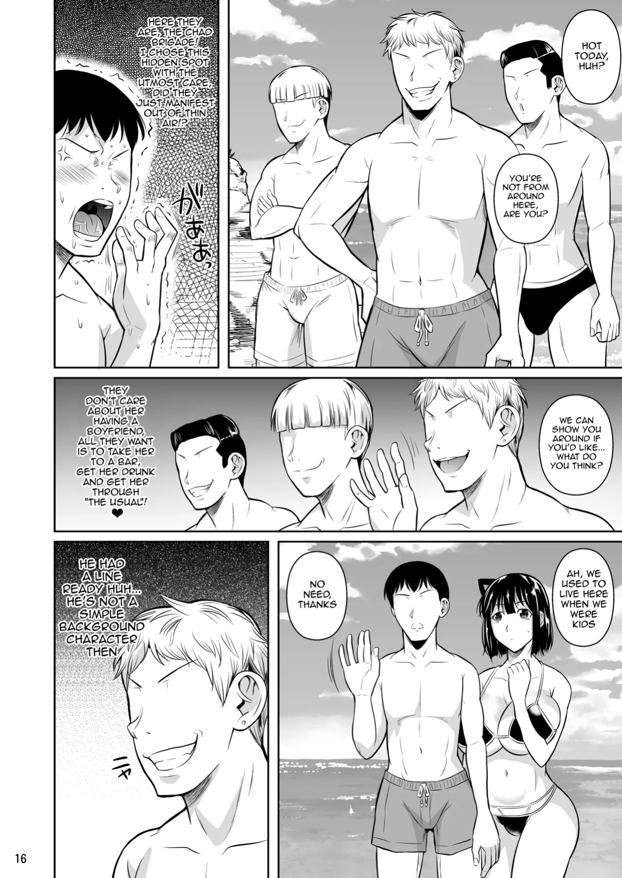 [Shoot The Moon (Fuetakishi)] Bocchi no Mob ga Tadashii Sentaku o Shite Seiso Shoujo to Tsukiau. Mochiron Sex mo Suru | A Loner Makes the Right Choices And Goes Out With a Seiso Girl. Of Course There's Sex As Well.