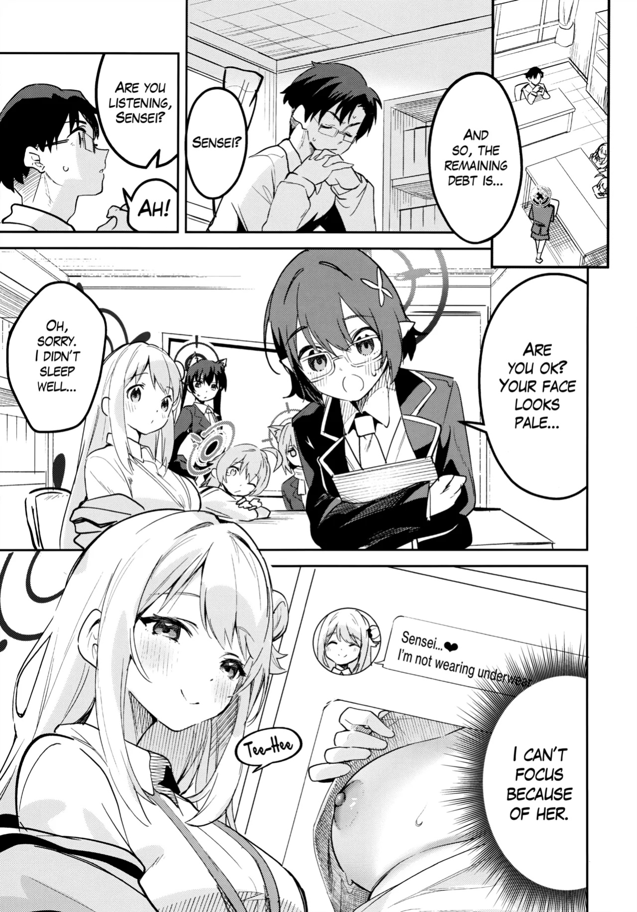 (C104) [Circle-FIORE (Ekakibit)] Ijiwaru na Seito | A Mischievous Student (Blue Archive) [The Blavatsky Project]