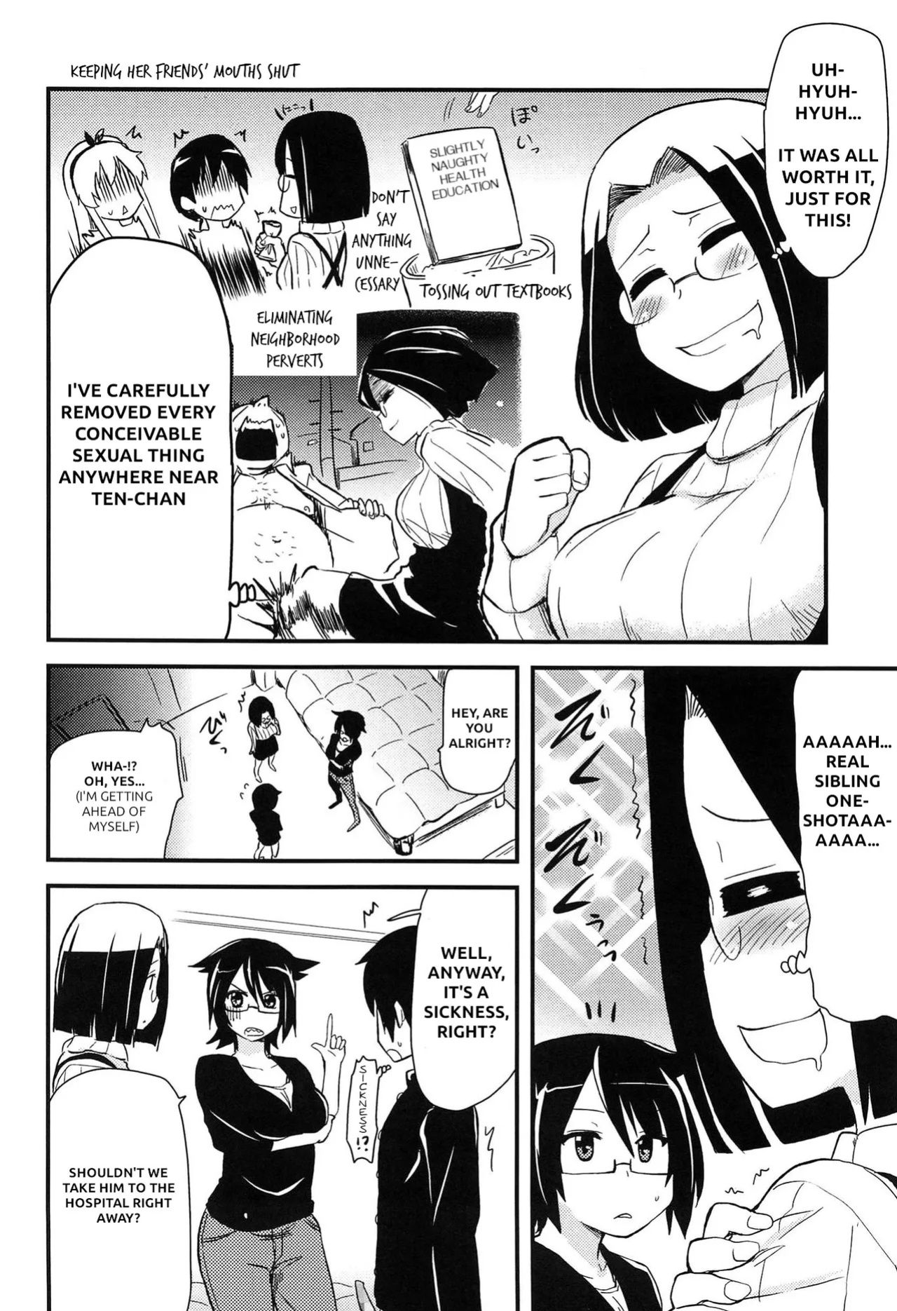 [Hijiri Tsukasa] Shitei ga Mitai Ane | A Sister Who Wants to Watch Siblings (Hotondo no Ane wa H ga Shitai) [QuickAndDirty]