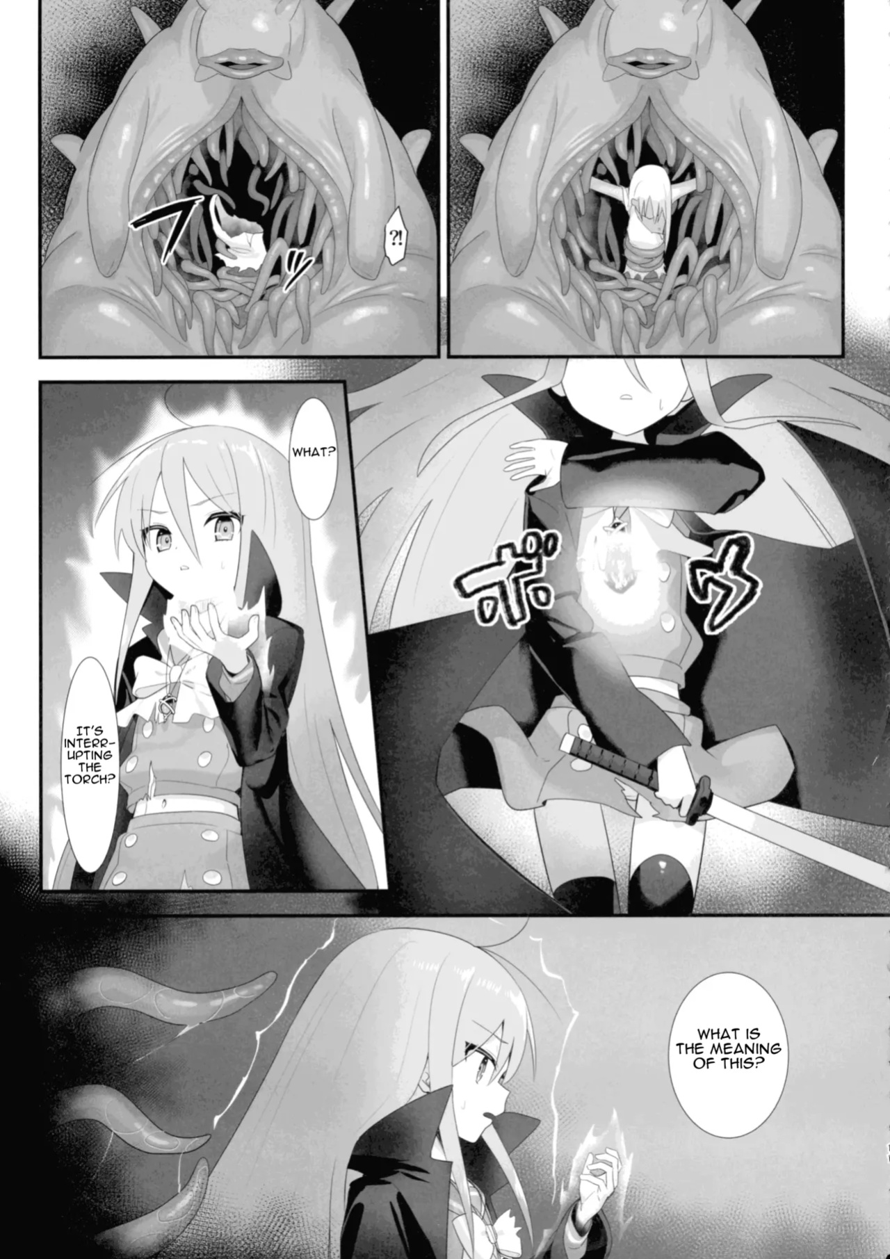 (C103) [Sojou no Kuuran (Ariuo)] Shokukan no Ochite (Shakugan no Shana)