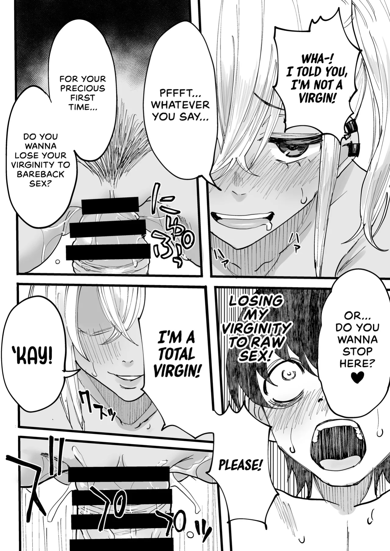 [Kurohamya (Kurosu)] Kurogal Men-esthe Jou ga Yarasetekureru Hanashi | Happy Endings with a Tanned Gyaru Massage Therapist [head empty]