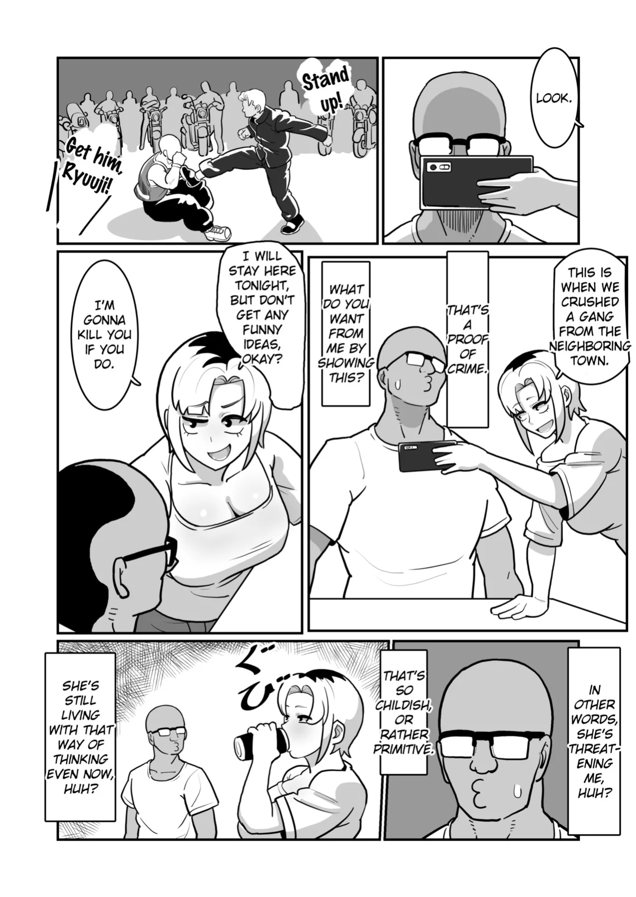 [Boundary (Sakai)] Bote Yan 〜Moto Yan hitodzuma o netotte haramase ore konomi ni someageru!〜 [EroGPx]