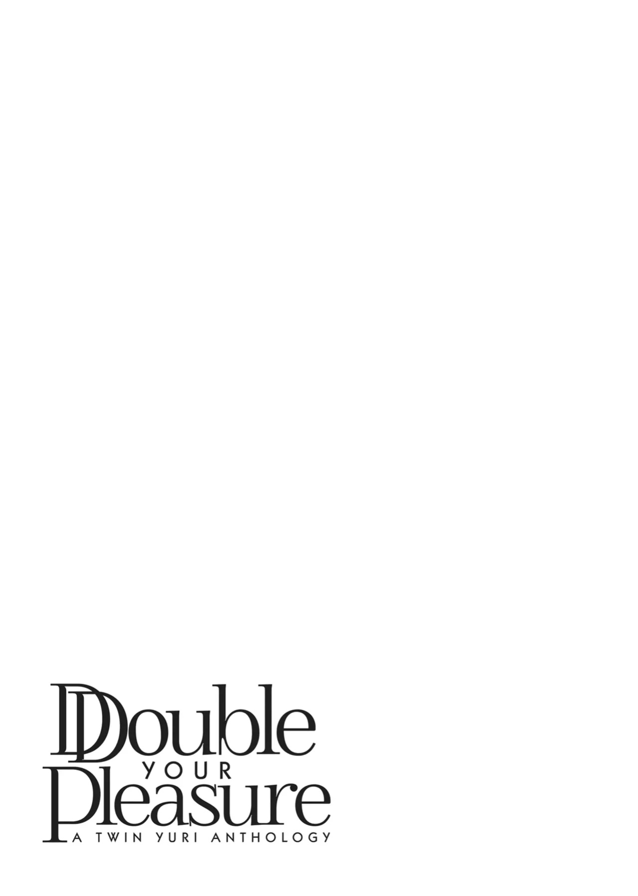 [Anthology] Double Your Pleasure – A Twin Yuri Anthology