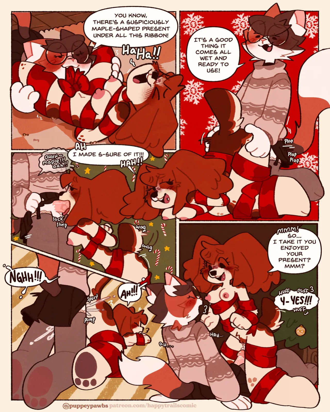 [Puppeypawbs (Speckledplumcot)] Wrapped + Extras