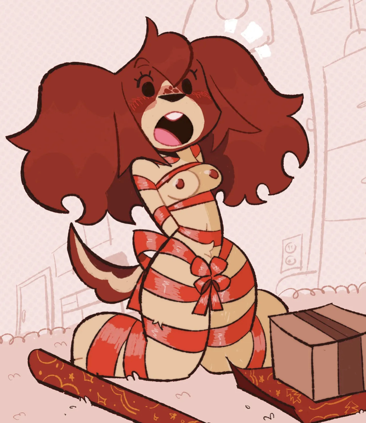 [Puppeypawbs (Speckledplumcot)] Wrapped + Extras