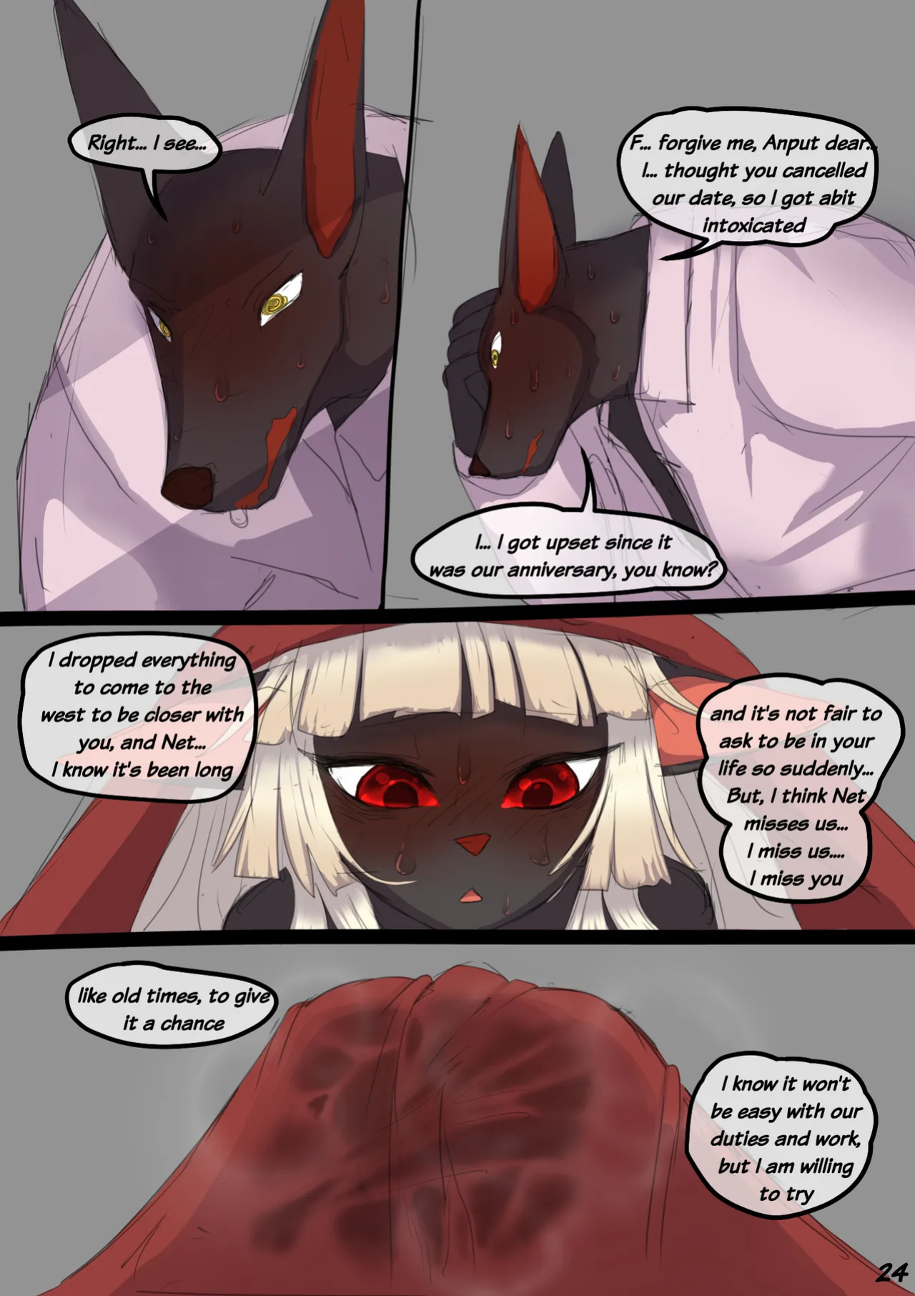 Anubis Dad Chapter 1 And Extras
