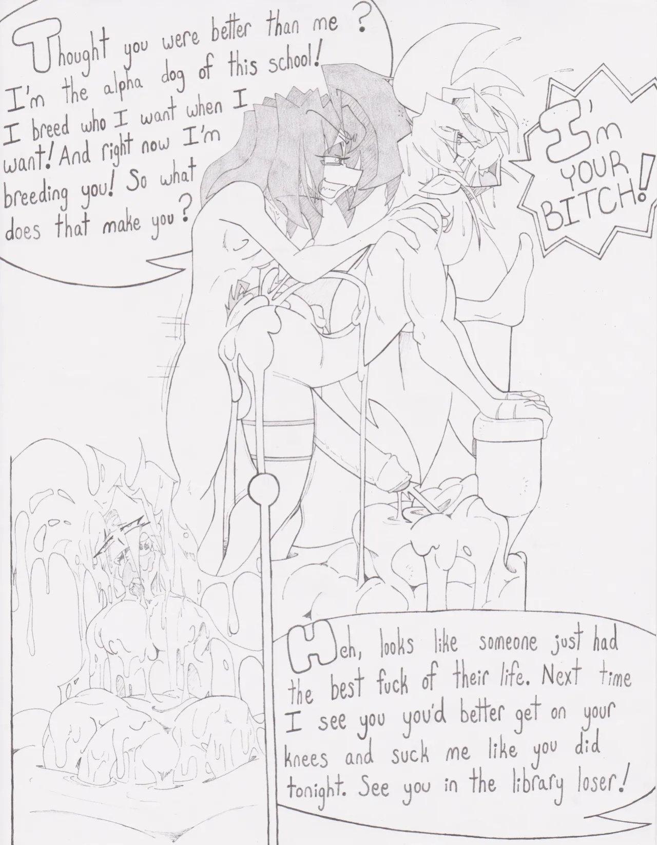 [Frontierbrain] Sesshomaru's Night Out: A Senyoko Story (Sketch)