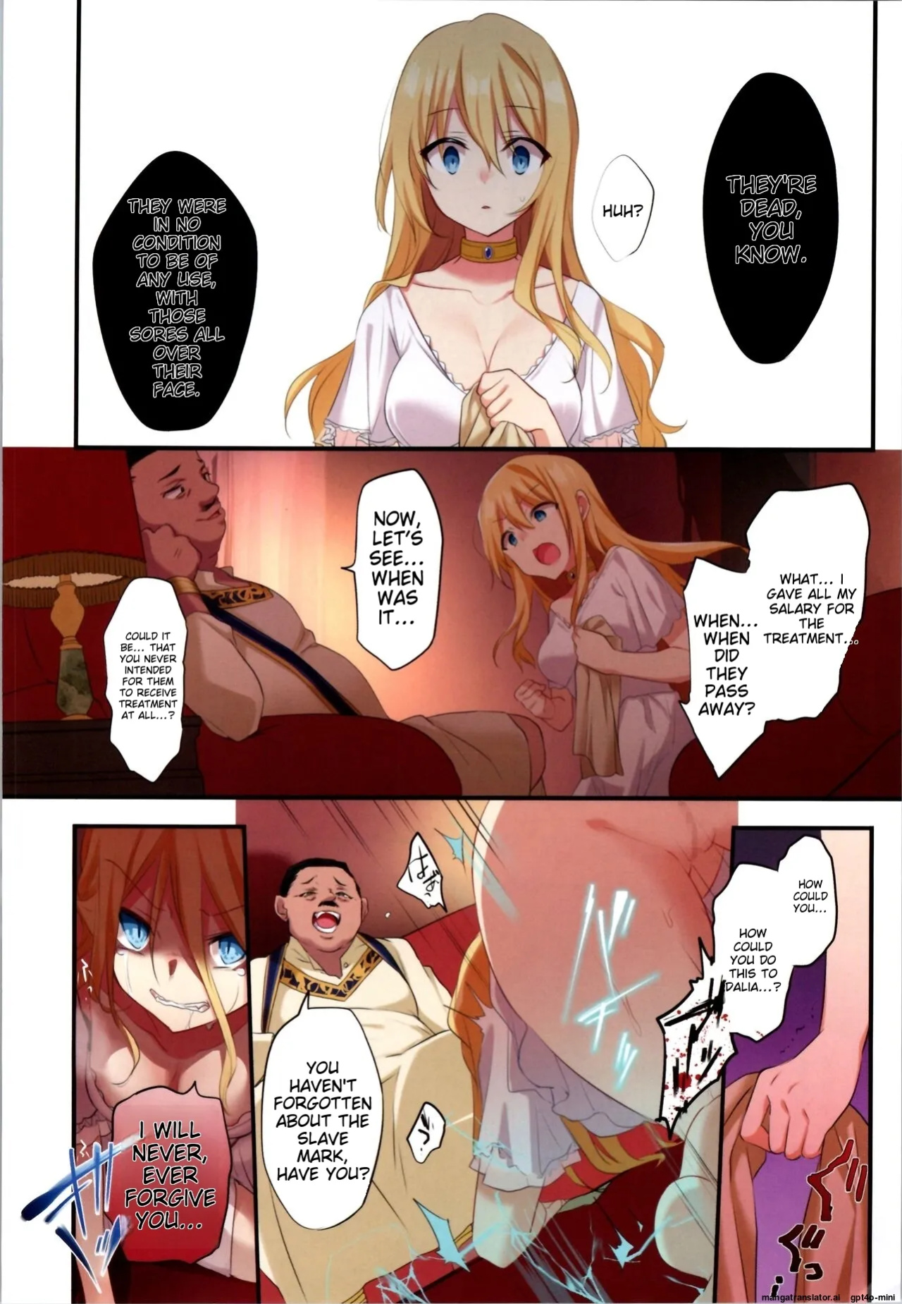[TSF no F (Kurimoti Tiduru, Hoshina Meito)] Fukushuu no Hate ni ~Onzoushi ga Nyotaika Sarete Bad End~ [MTL]