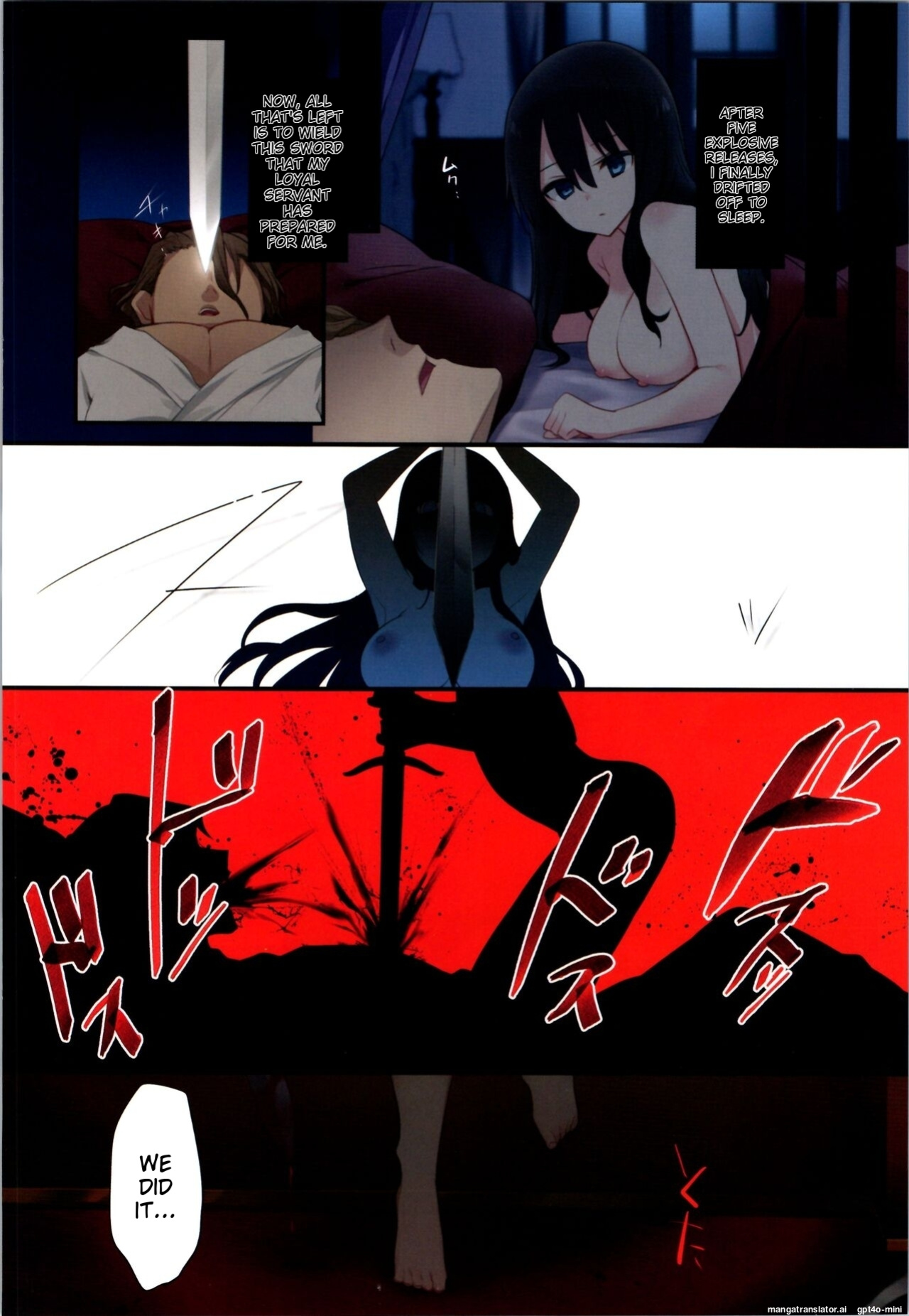 [TSF no F (Kurimoti Tiduru, Hoshina Meito)] Fukushuu no Hate ni ~Onzoushi ga Nyotaika Sarete Bad End~ [MTL]
