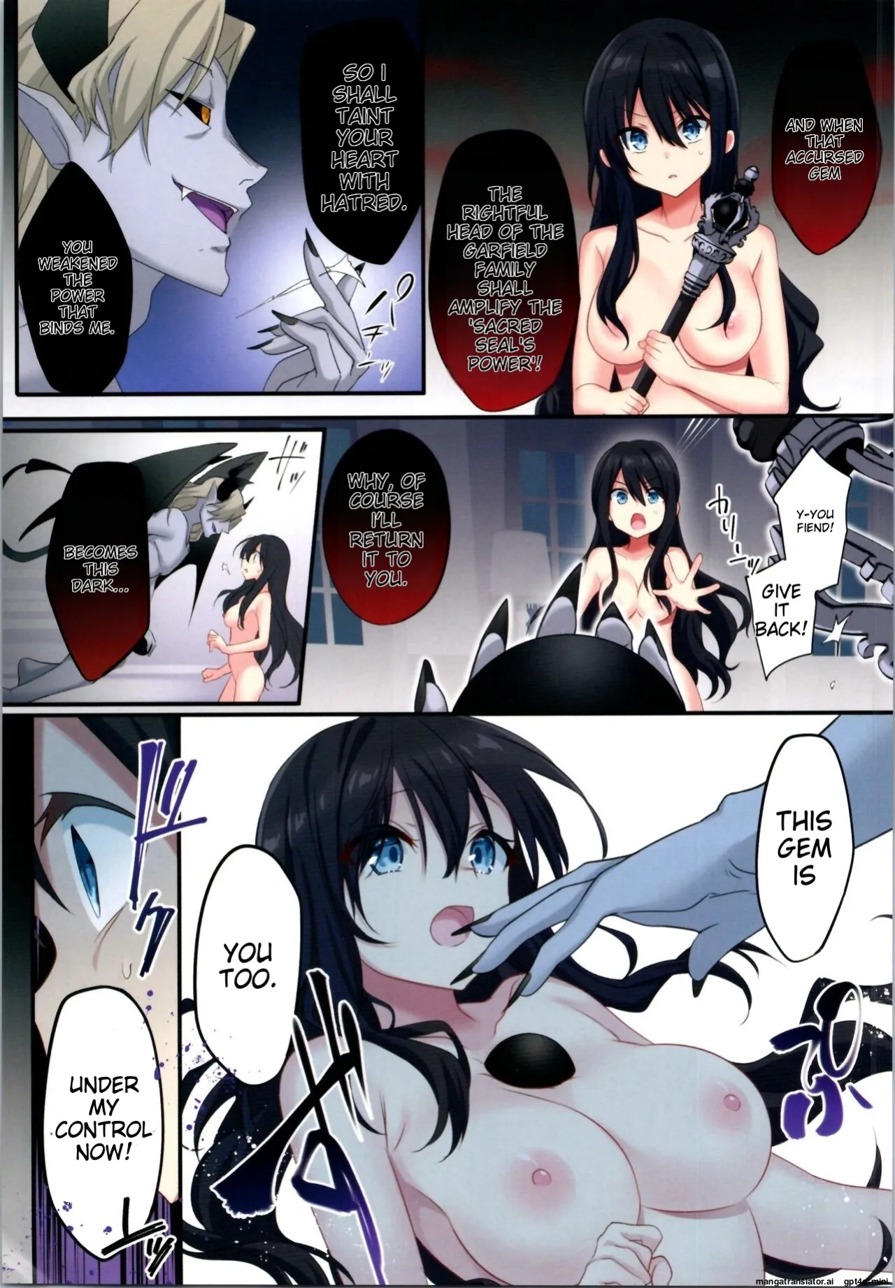 [TSF no F (Kurimoti Tiduru, Hoshina Meito)] Fukushuu no Hate ni ~Onzoushi ga Nyotaika Sarete Bad End~ [MTL]