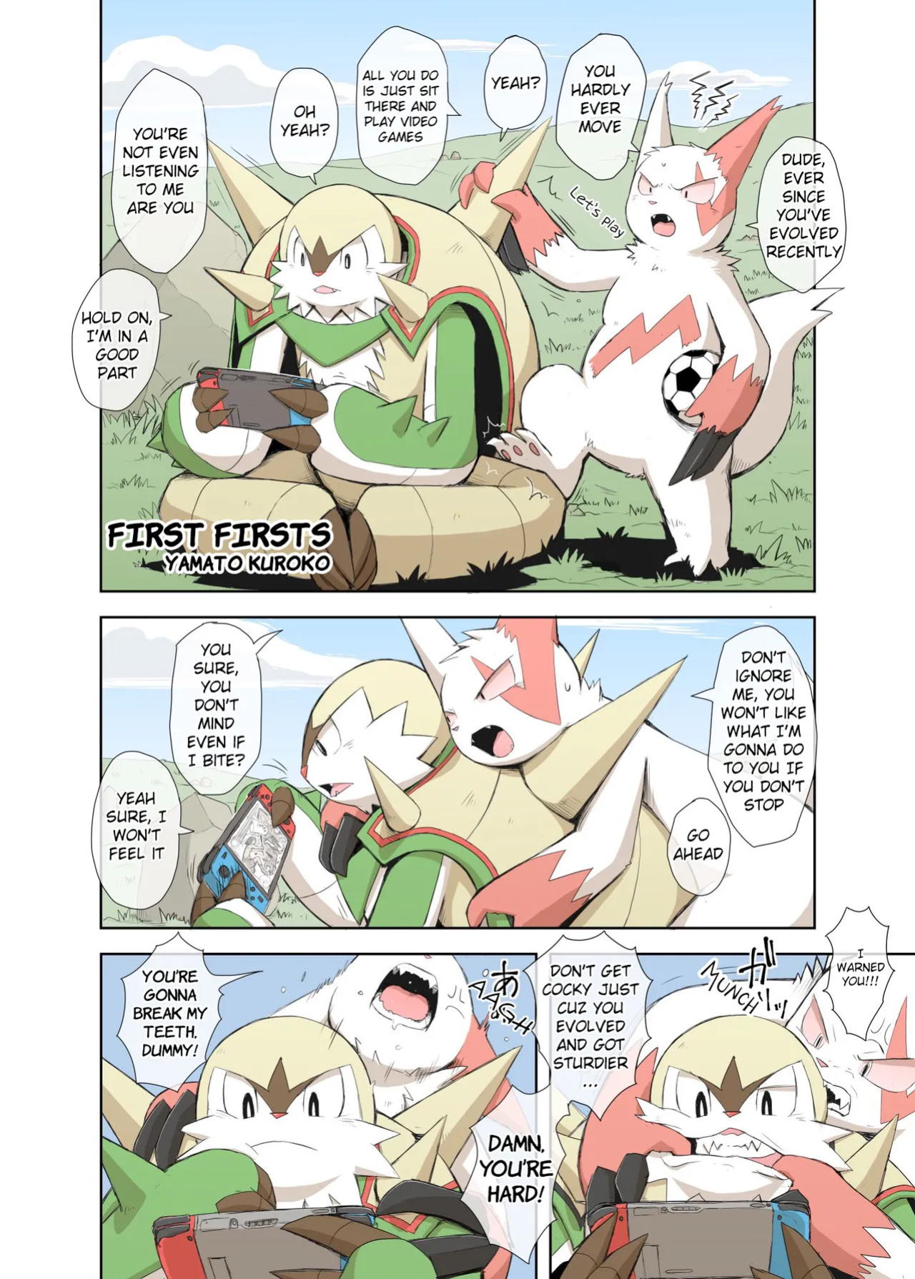 (YamatoK Kuroko) First Firsts (Adolesence)