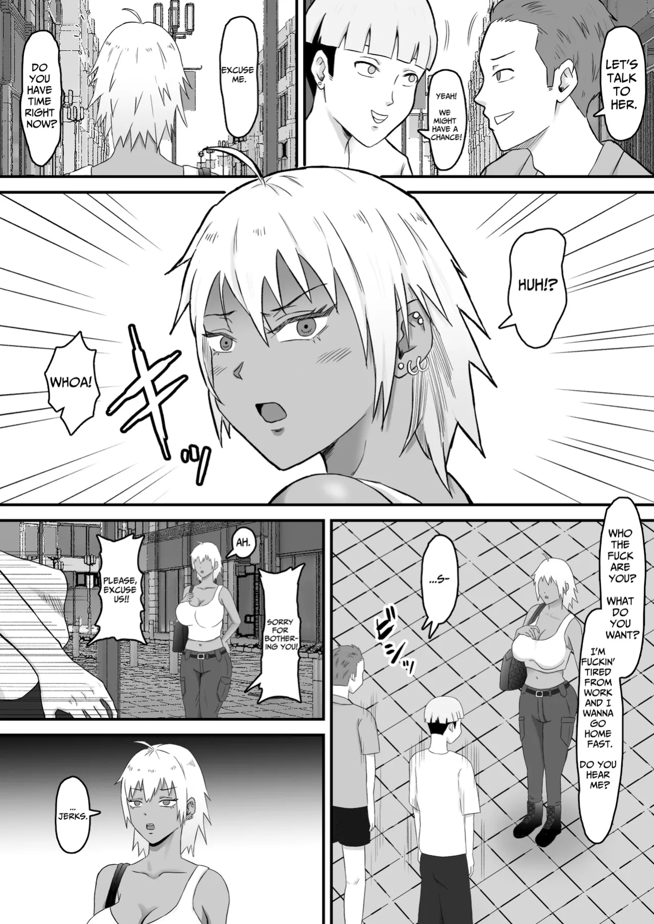 [Samurai Banana (Miyamoto Muga)] Motoyan Tsuma, Netorareru | Ex-Delinquent Wife Gets Cucked [Solid Rose]