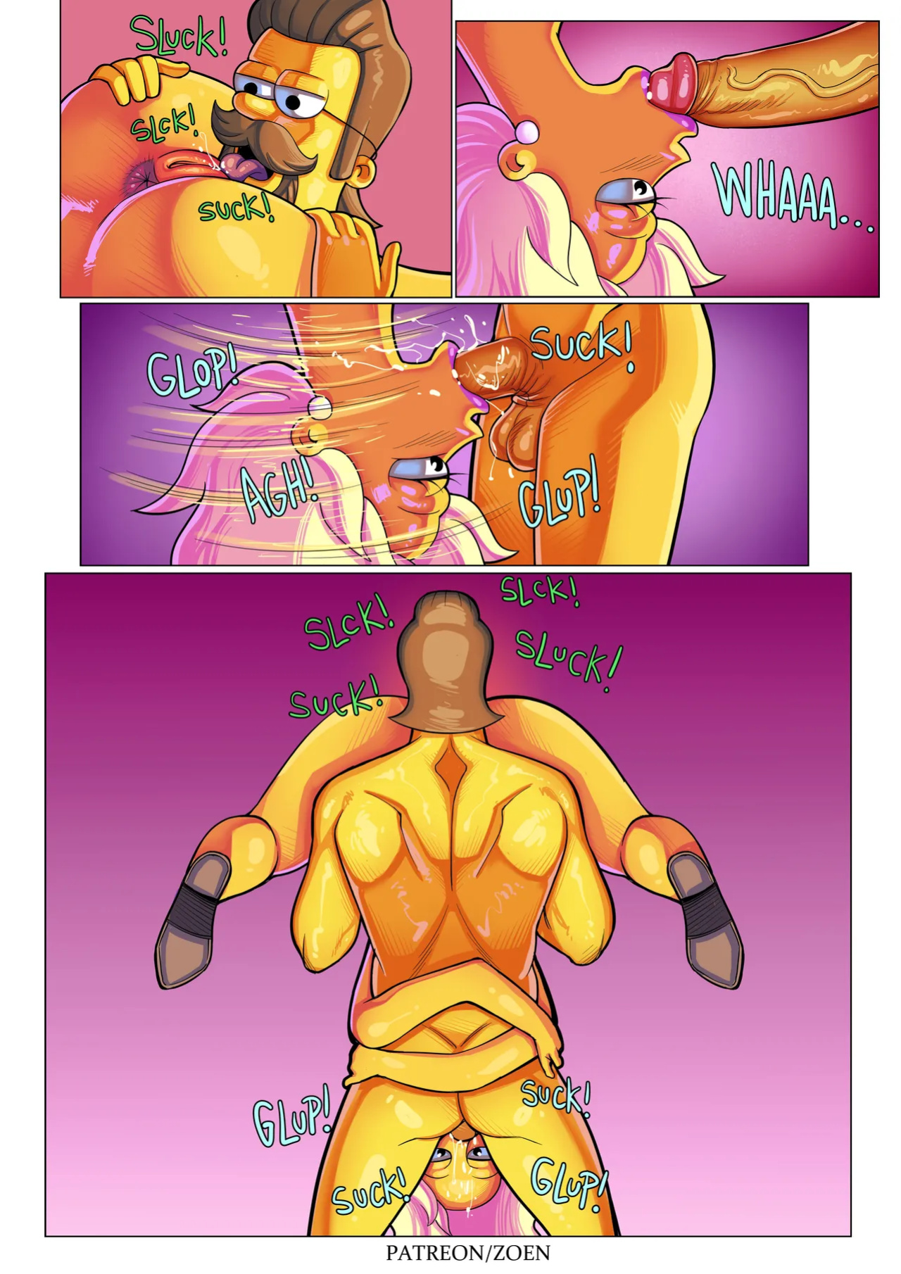 The Simpsons "Bad Boy" By: Zoen. Patreon